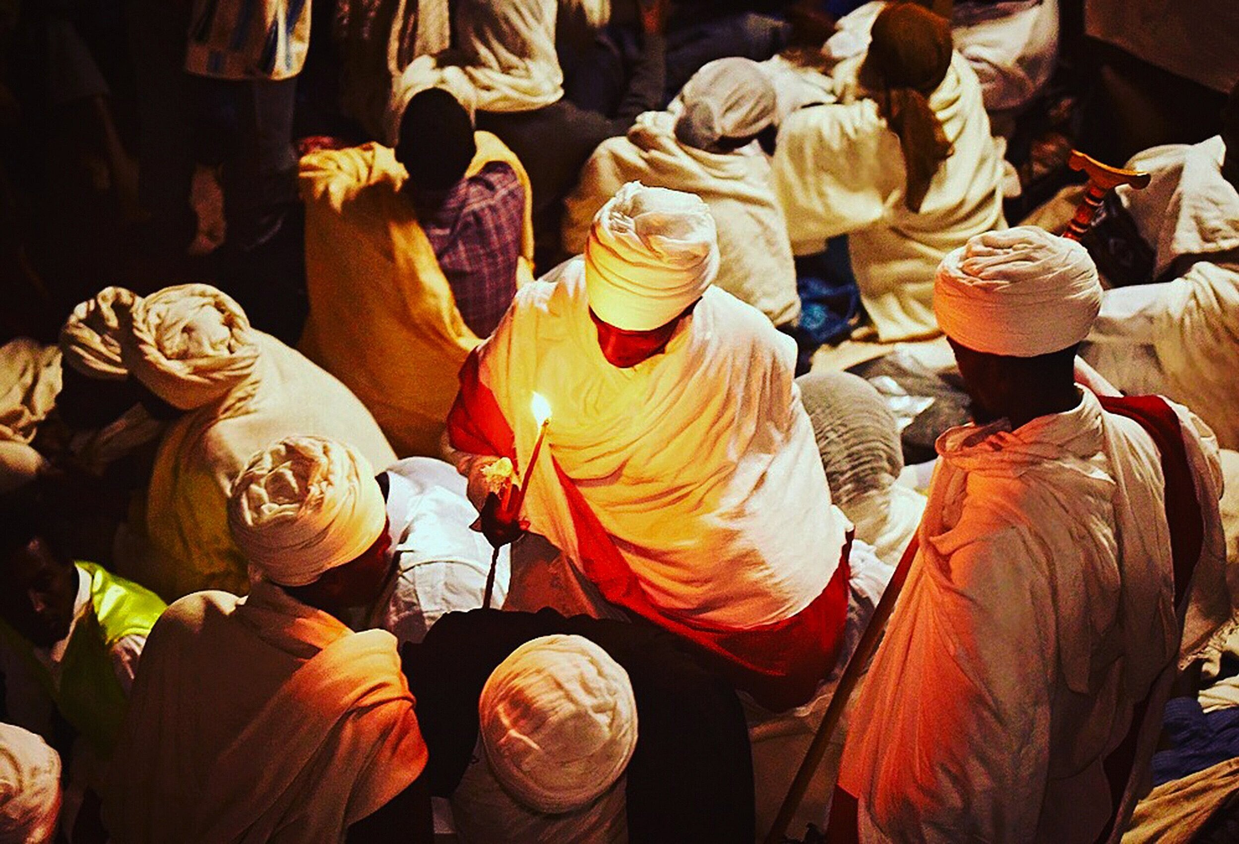  Pilgrims during Ethiopian Christmas  Lalibela, Ethiopia 