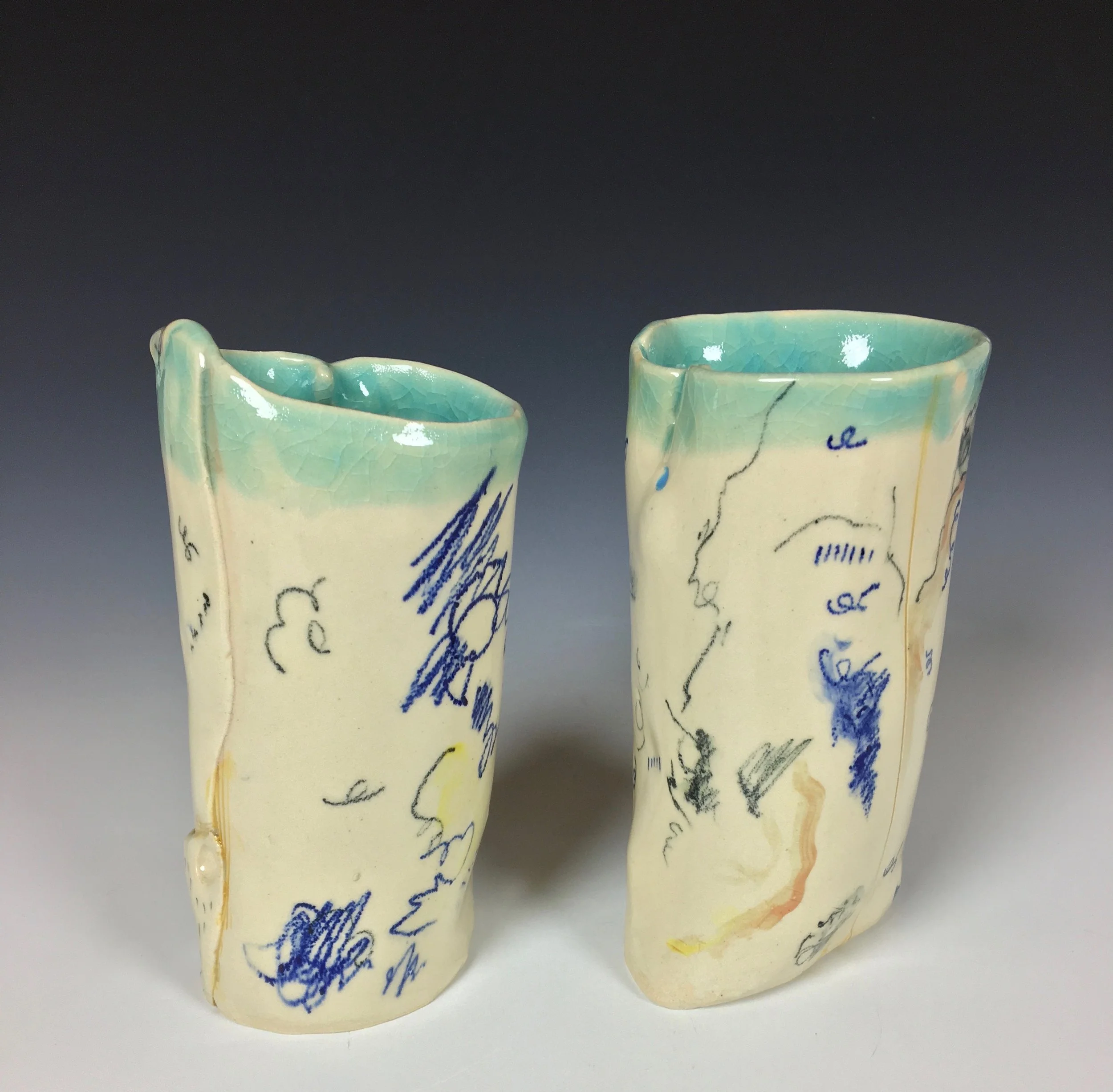 Tumbler Set, Stoneware, Cone 5