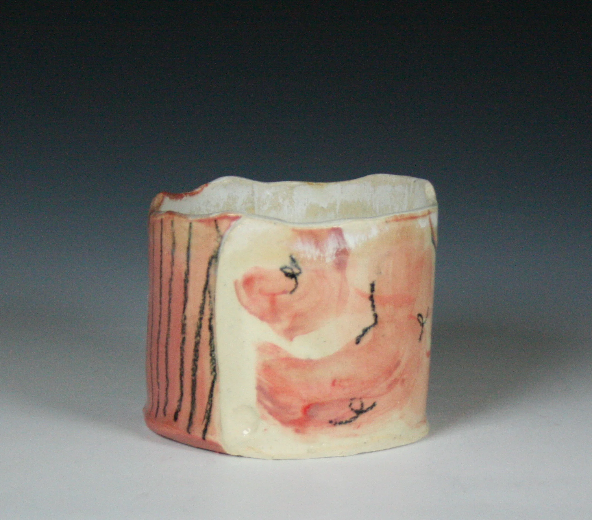 Planter , Stoneware, Cone 5
