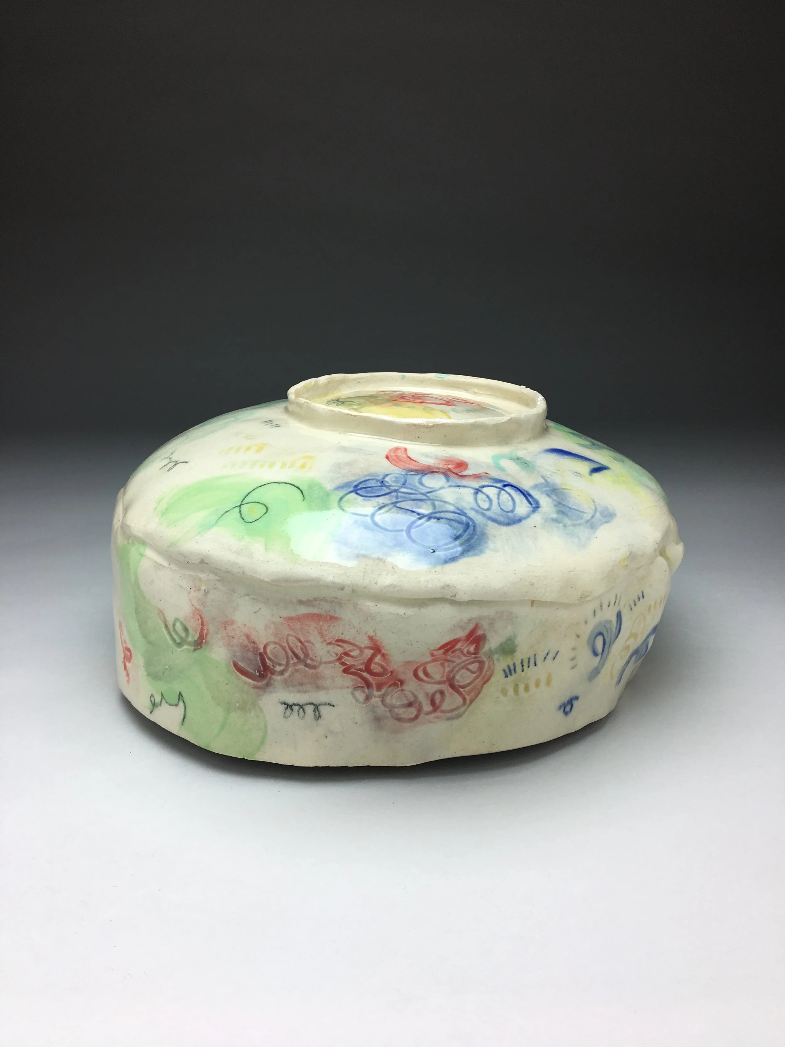   Serving Bowl,  bottom detail 