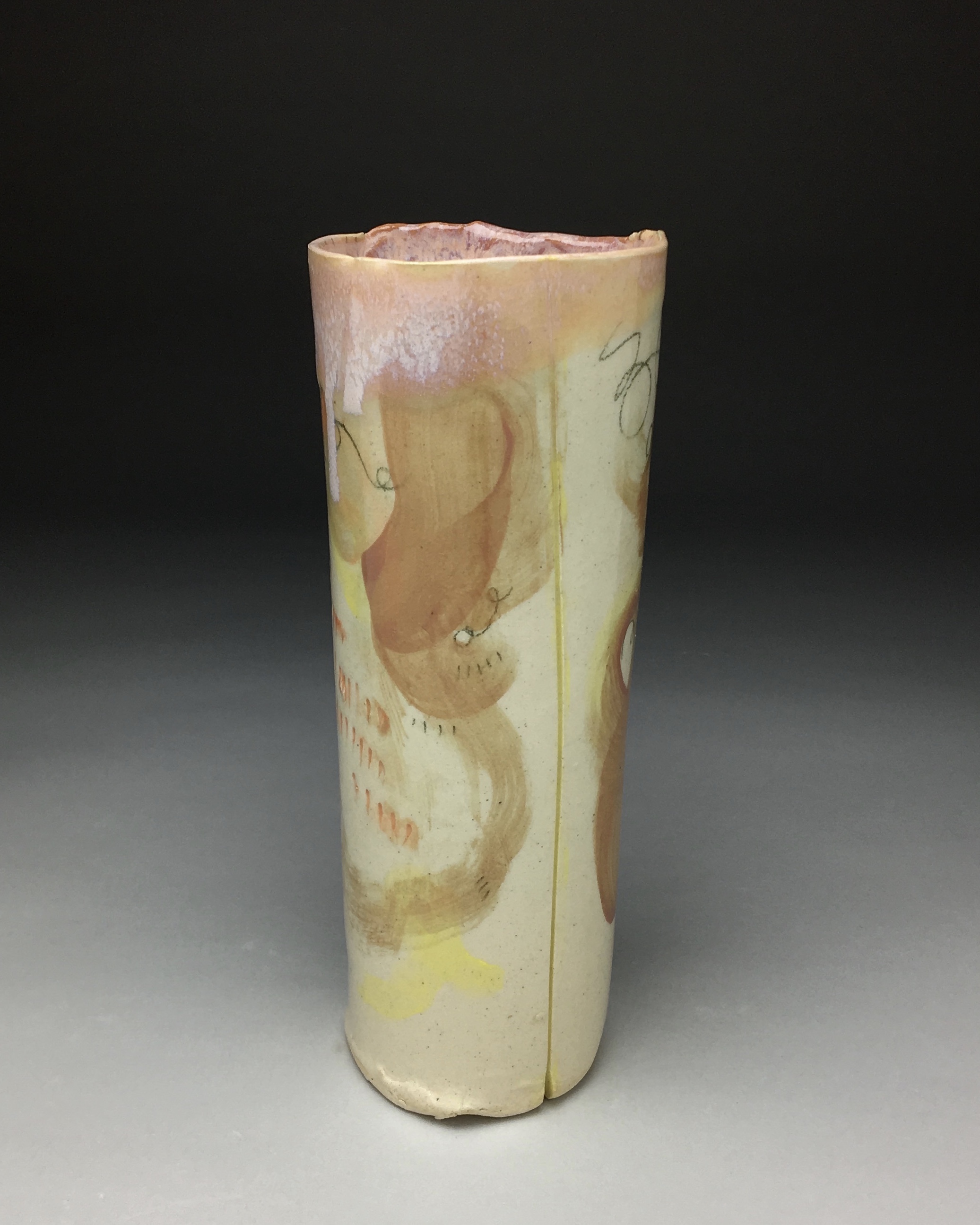 Tumbler, stoneware, cone 5