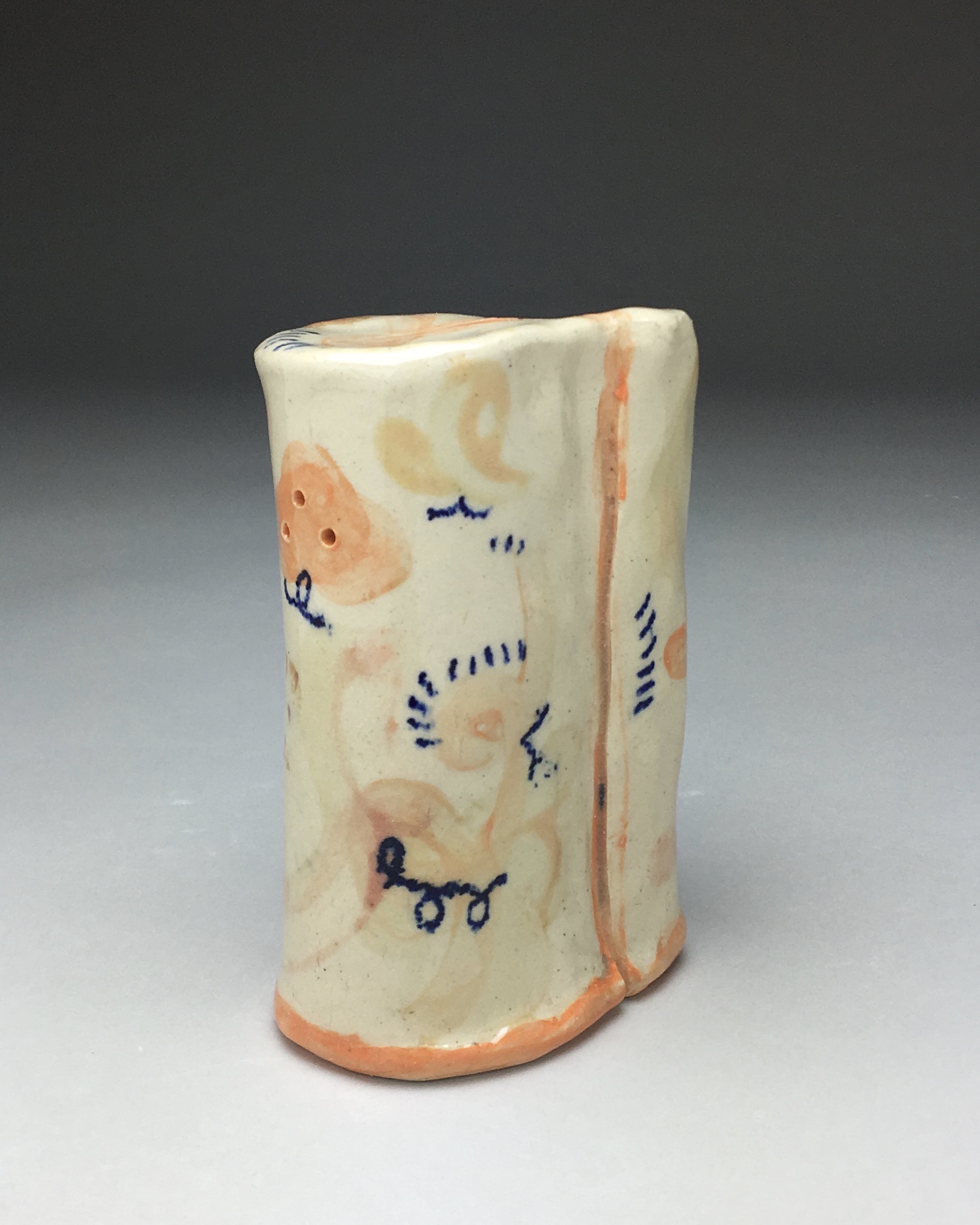 Salt and Pepper Shaker , stoneware, cone 5