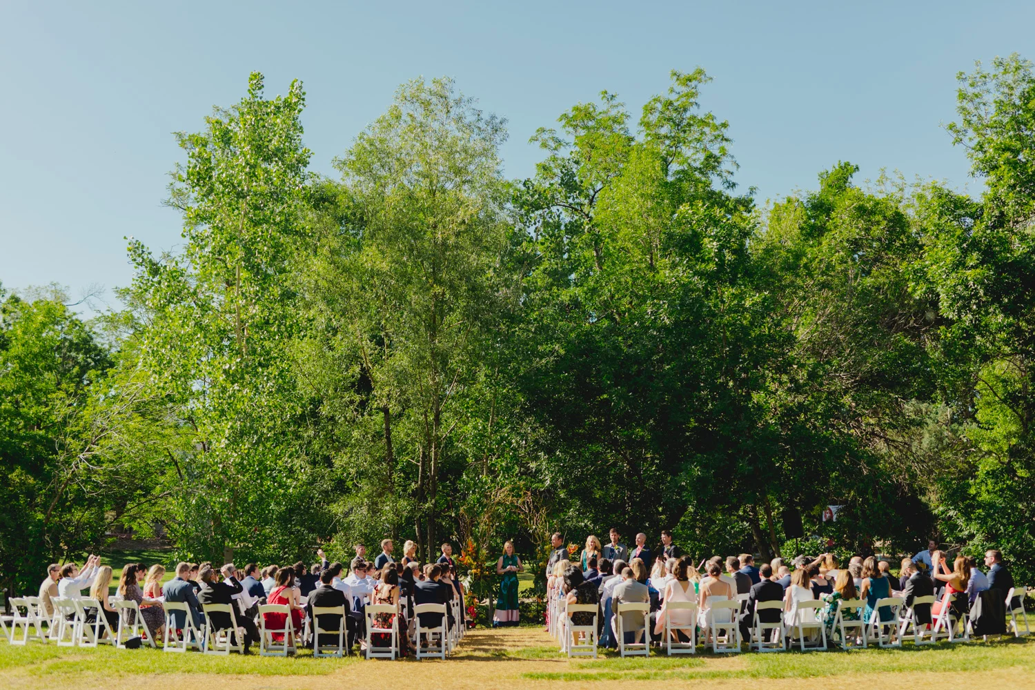 Boulder Outdoor Wedding Ceremony