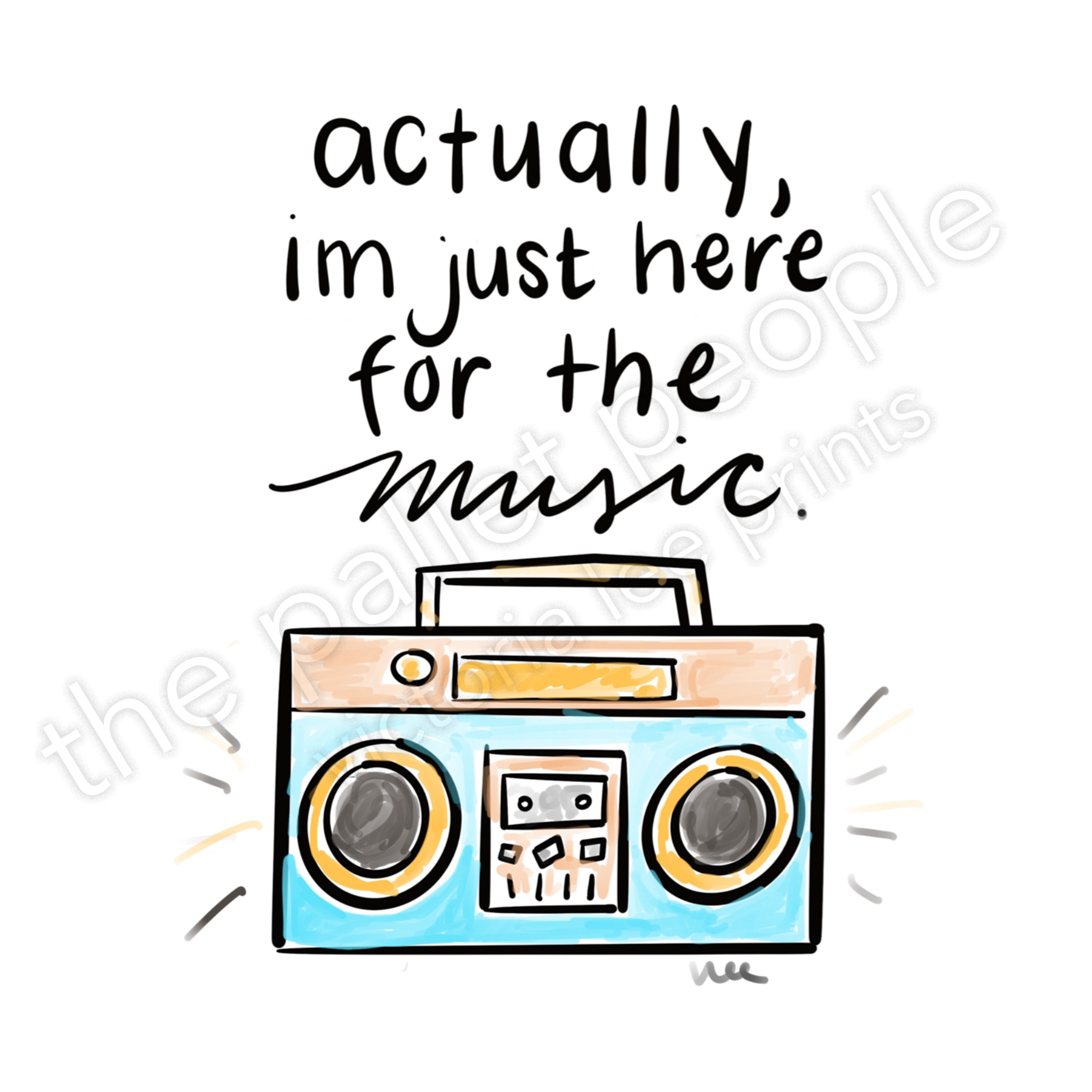 Music Digital Print