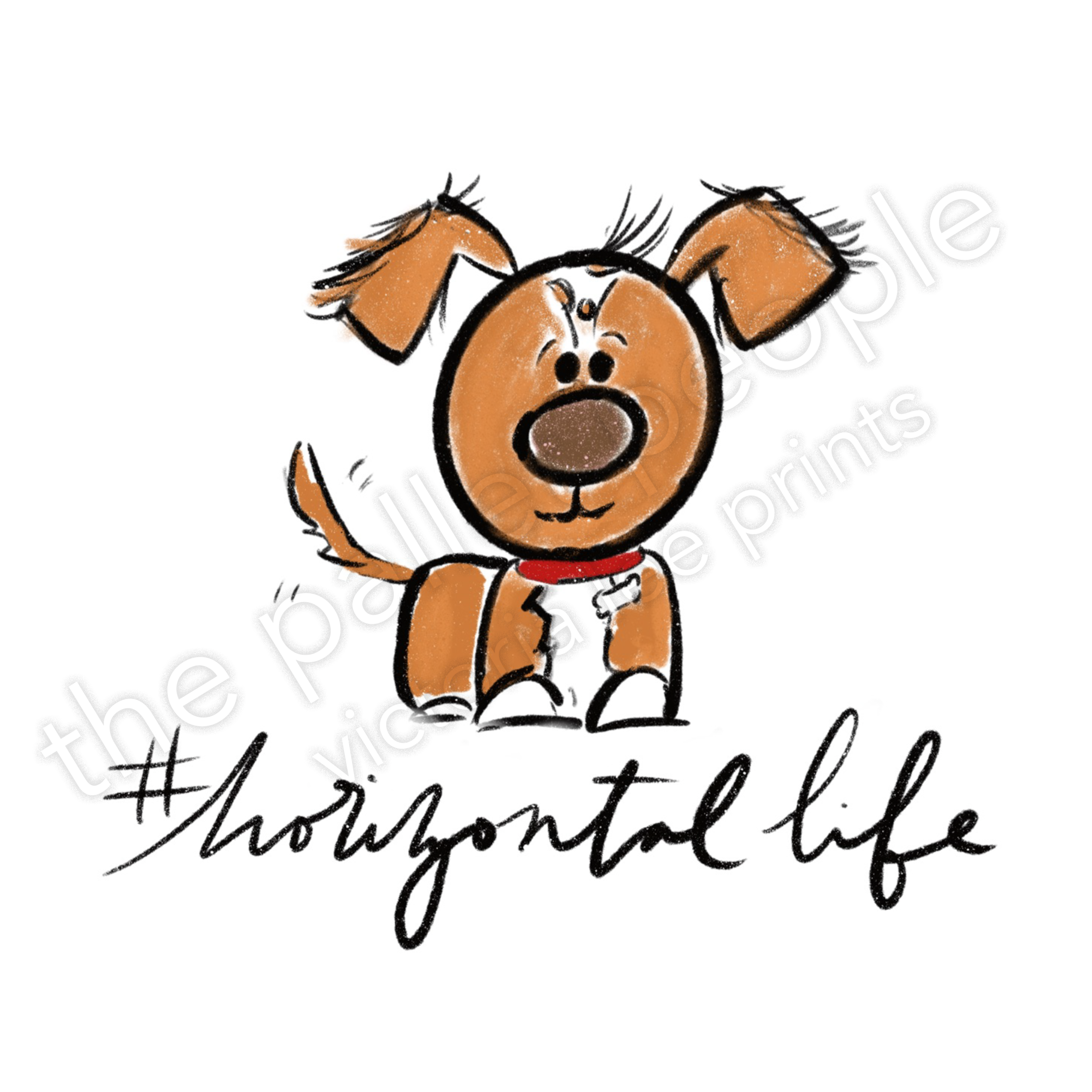 #horizontallife  Digital Print