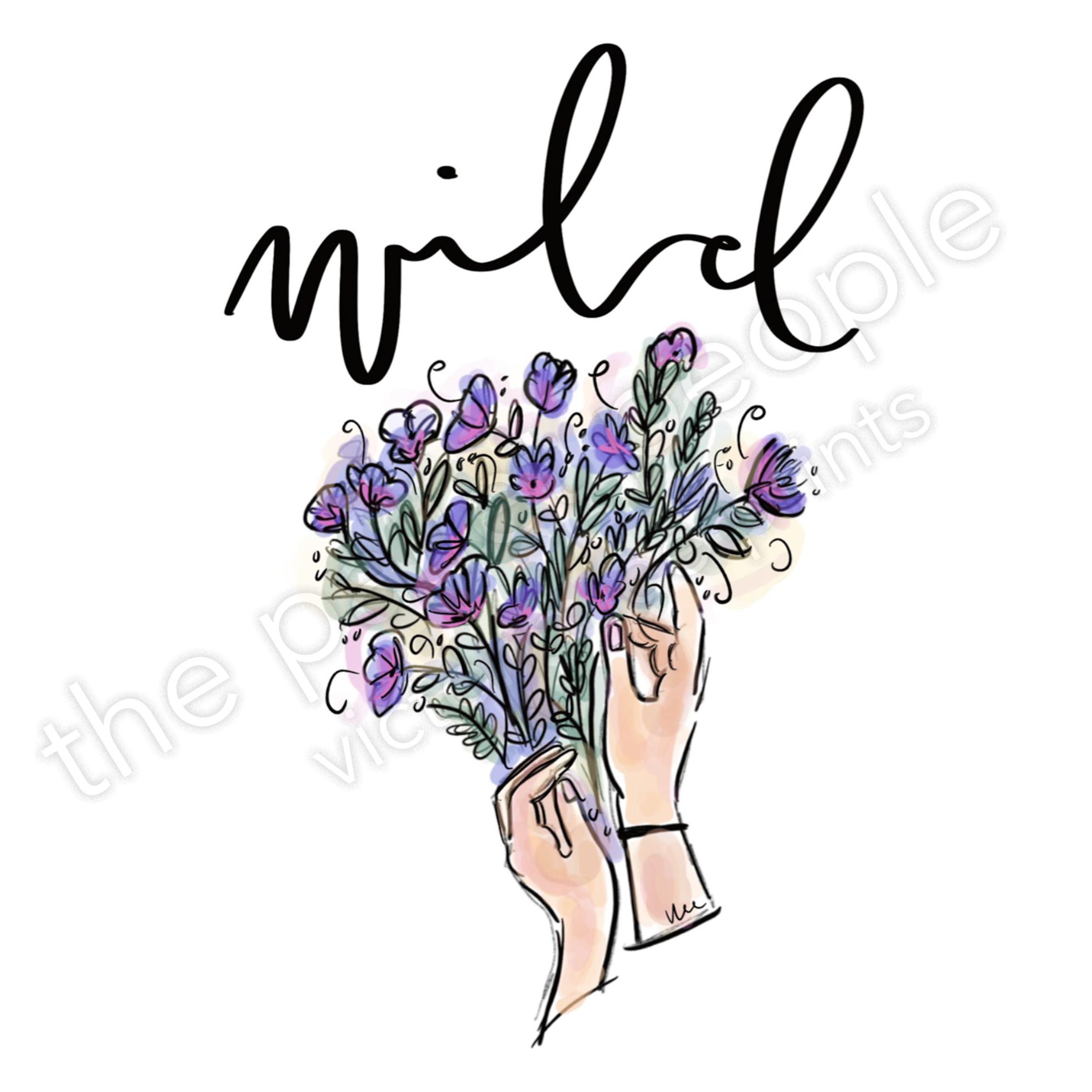 Wildflower  Digital Print
