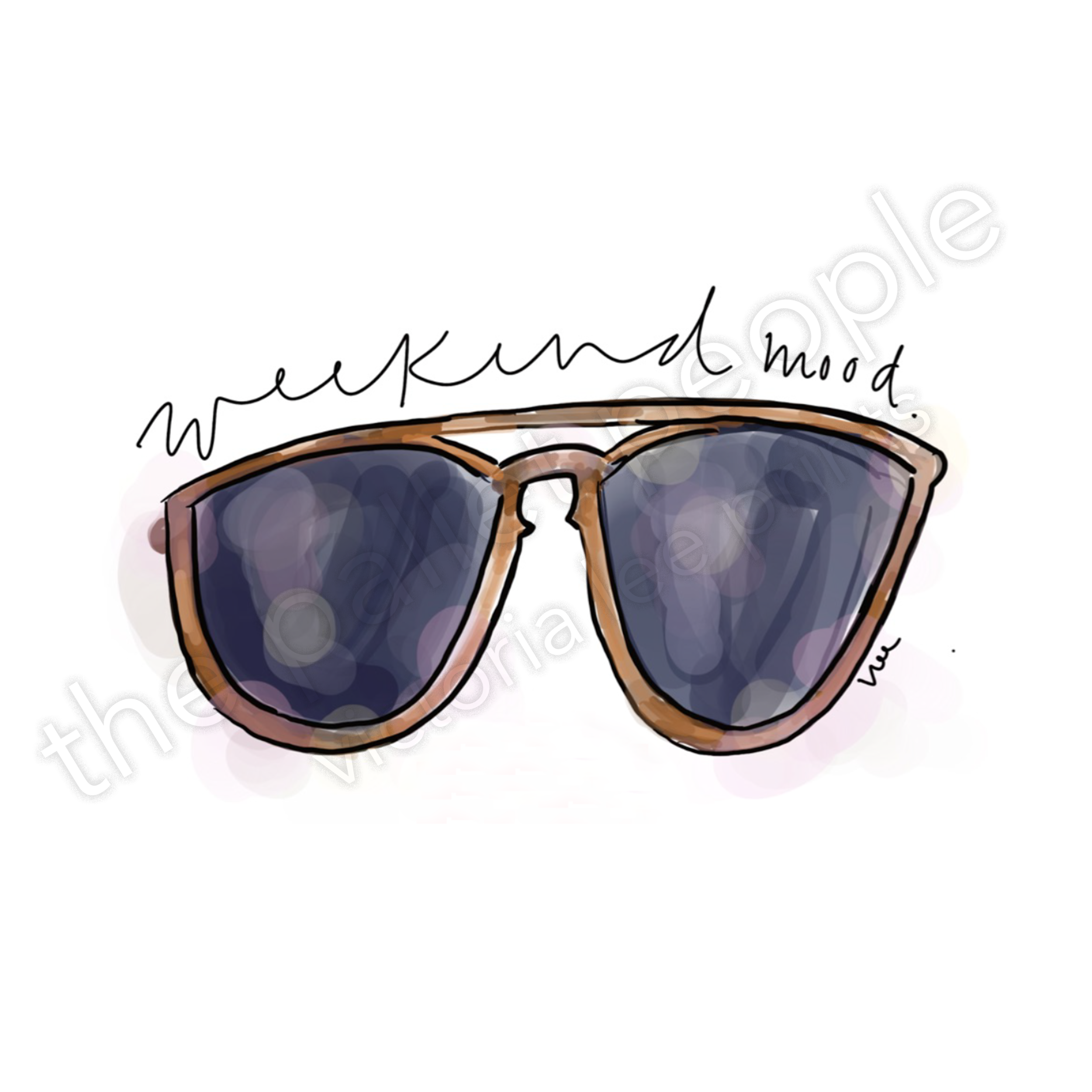 Weekend Mood Digital Print