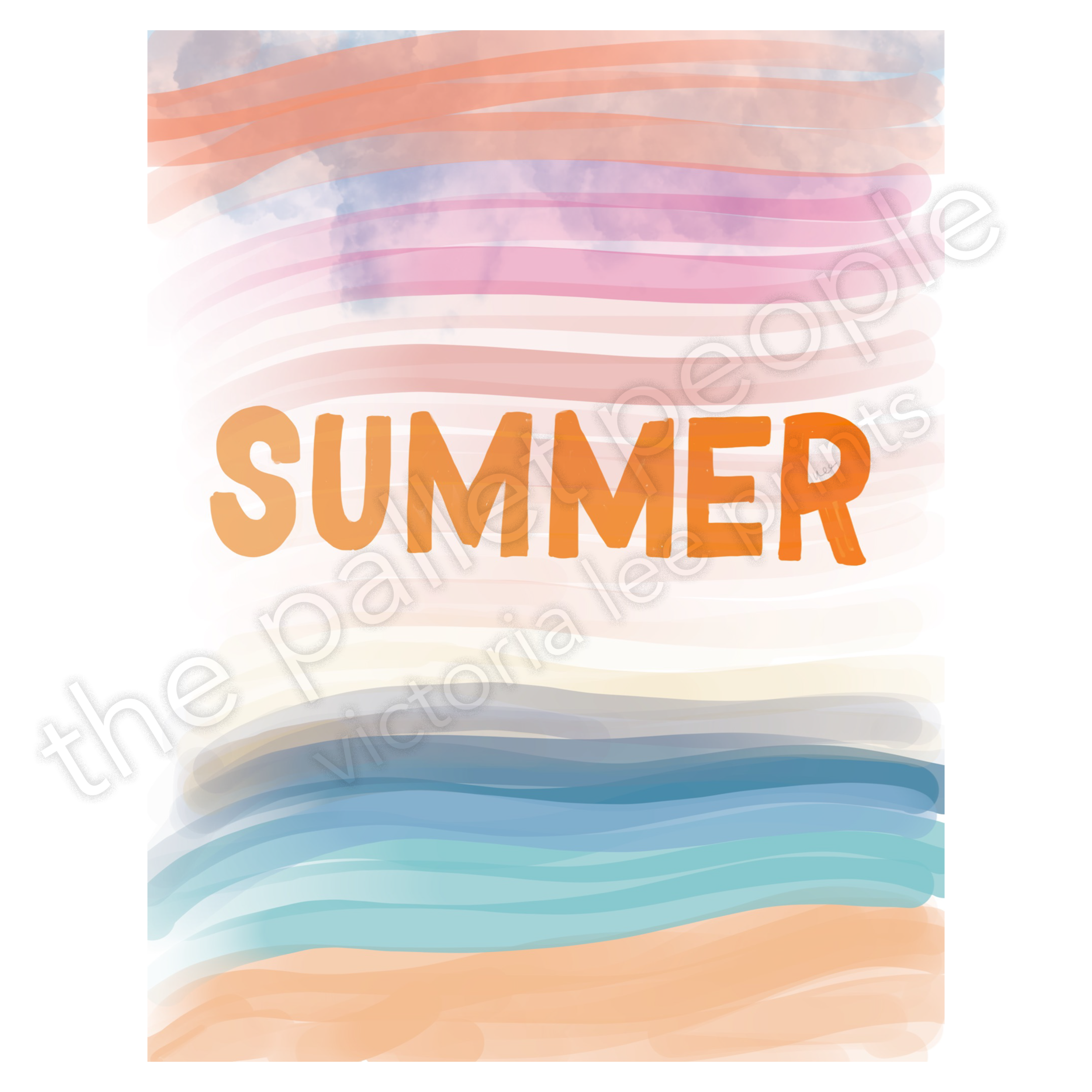 Summer Digital Print