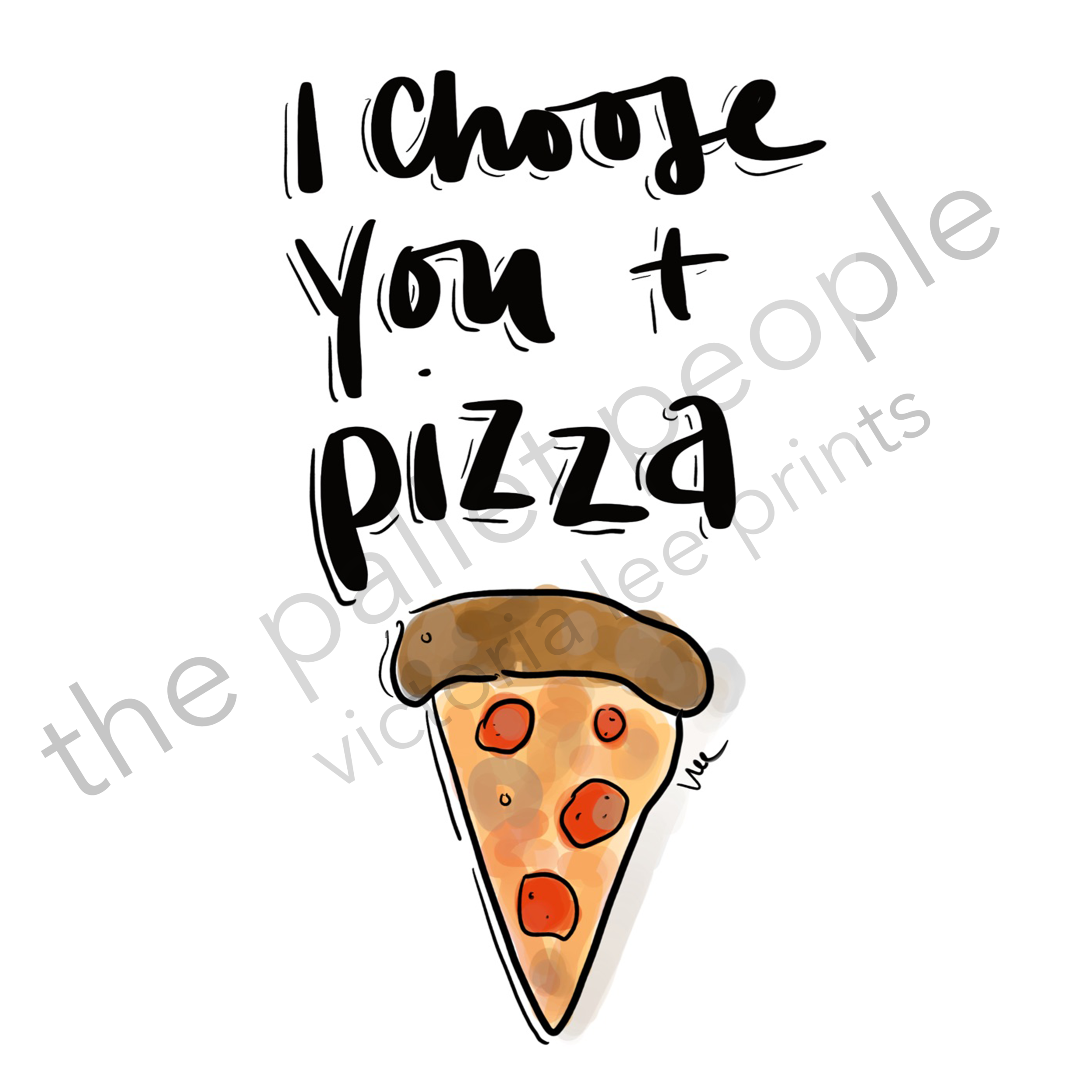Pizza Digital Print