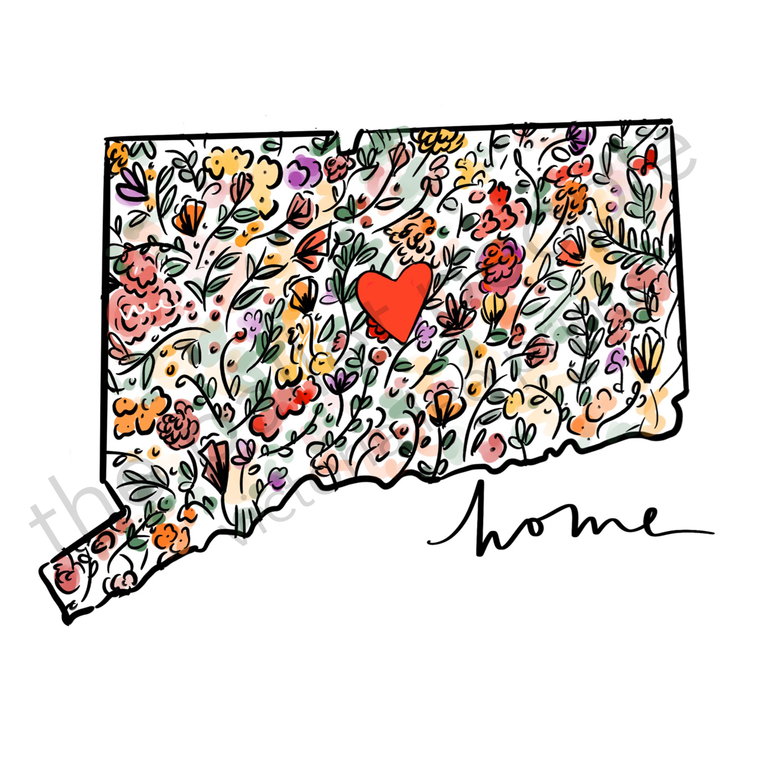 CT Home Digital Print