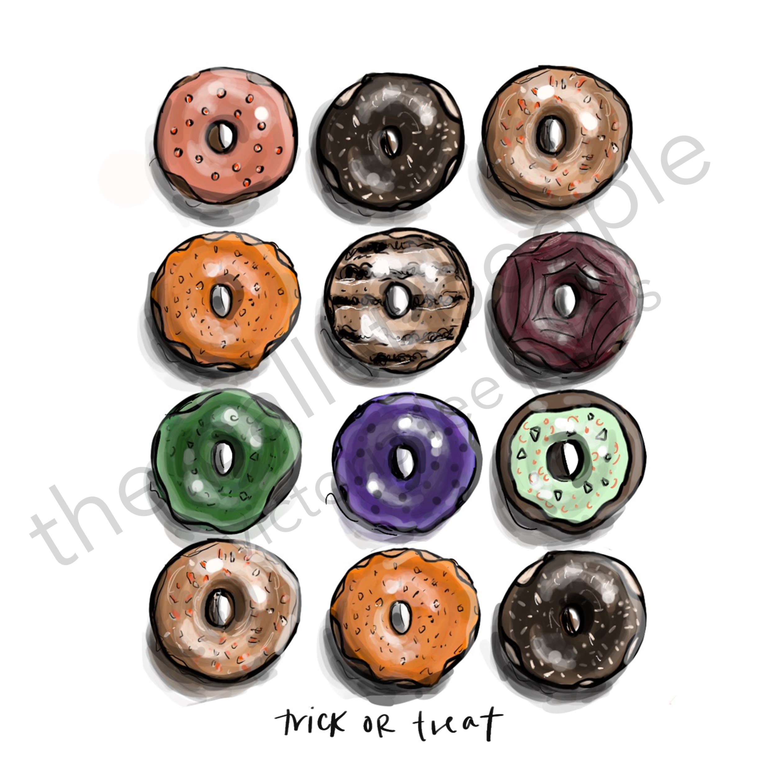 Donuts Digital Print