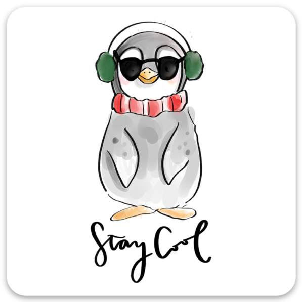 thepalletpeople-Stickers-Penguin Cool-