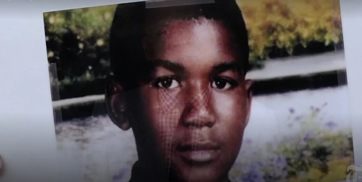 Trayvon Martin; image New York Times from video accompanying the Editorial listed below by Charles M. Blow