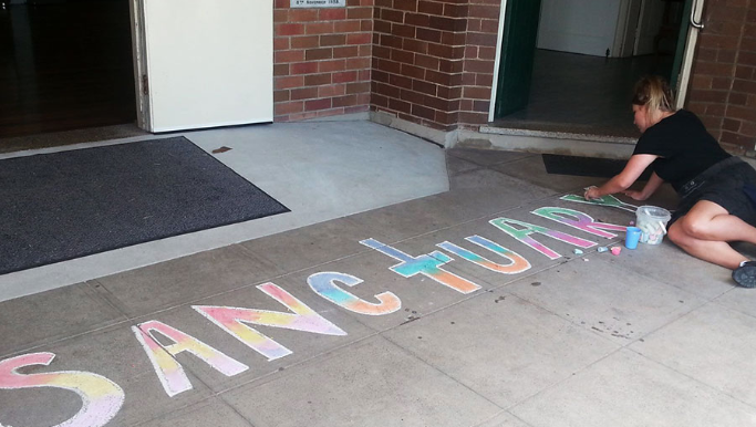 Asylum seeker sanctuary project.