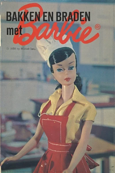 Cynthia Lawrence, Bakken en braden met Barbie ,1966.