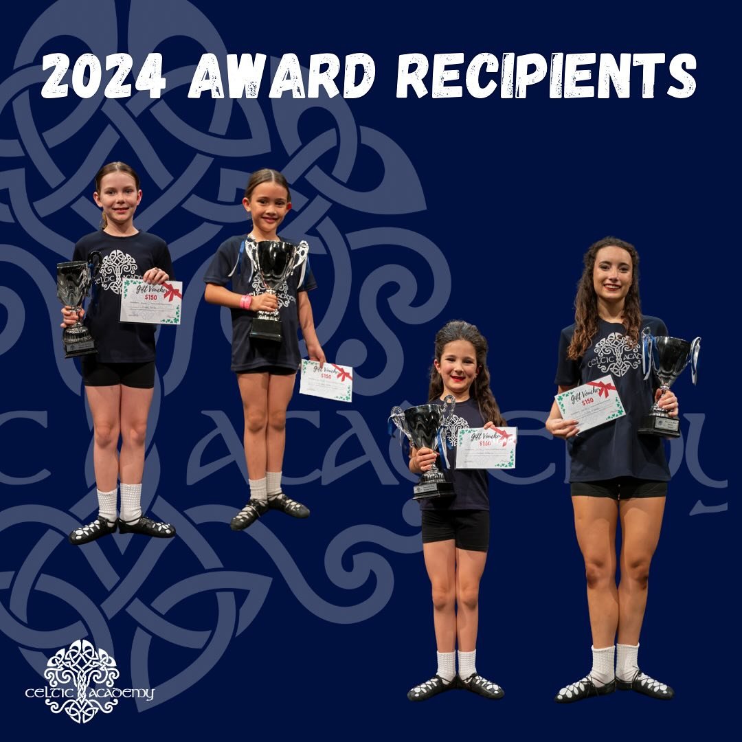 Congratulations to our Fairest &amp; Best Award recipients for 2024!🏆

✨ Sub Minor Award - Milana Hunter
💫 Minor Award - Arwen Barrier
✨ Junior Award - Eleonora McFerran
💫 Senior Award - Caitlin O&rsquo;Keeffe

Well done to these dancers for outst