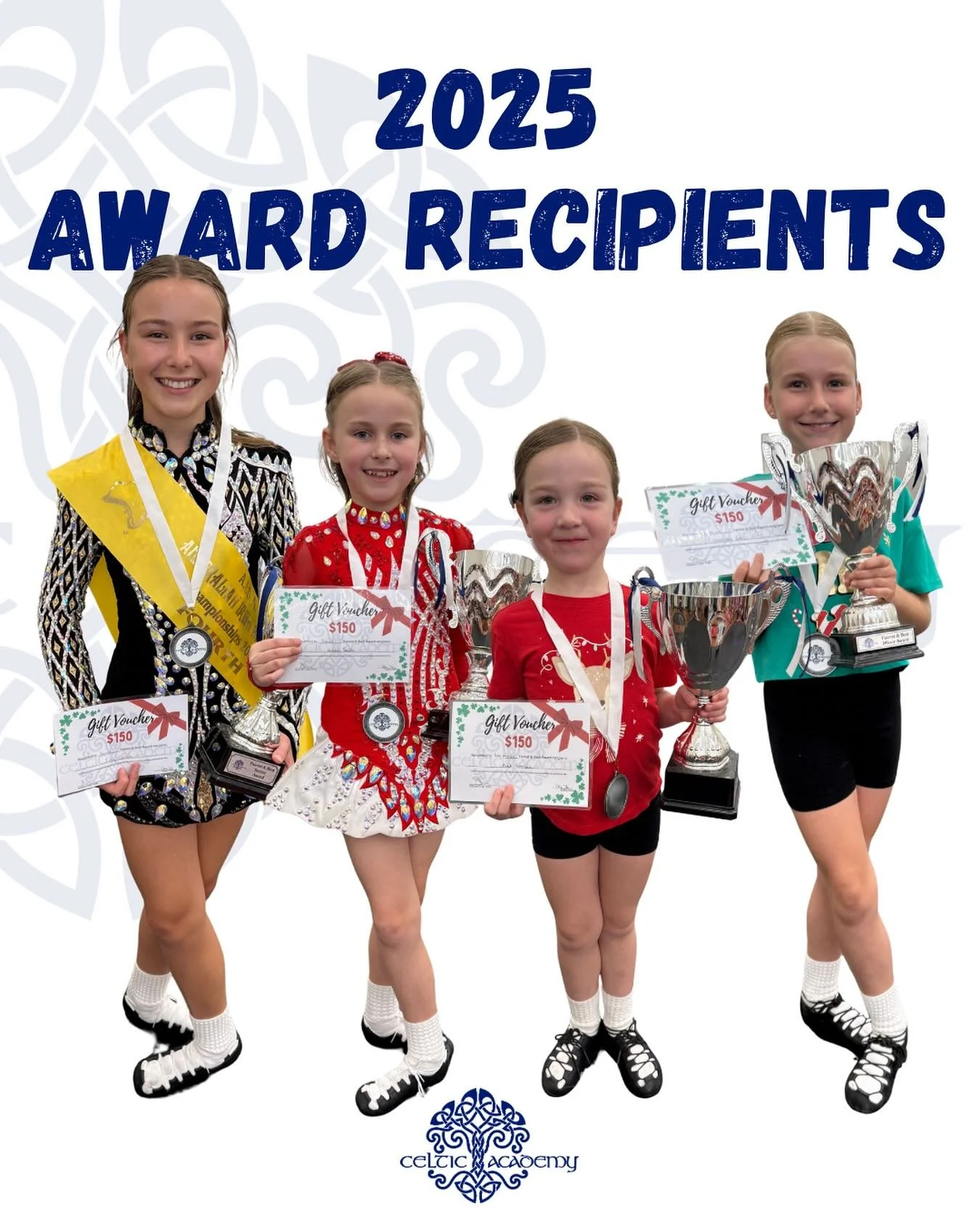Congratulations to our Fairest &amp; Best Award recipients for 2025! 

This award is presented to the following dancers in recognition of their outstanding commitment to dance, their consistent effort, and their positive influence within the studio. 