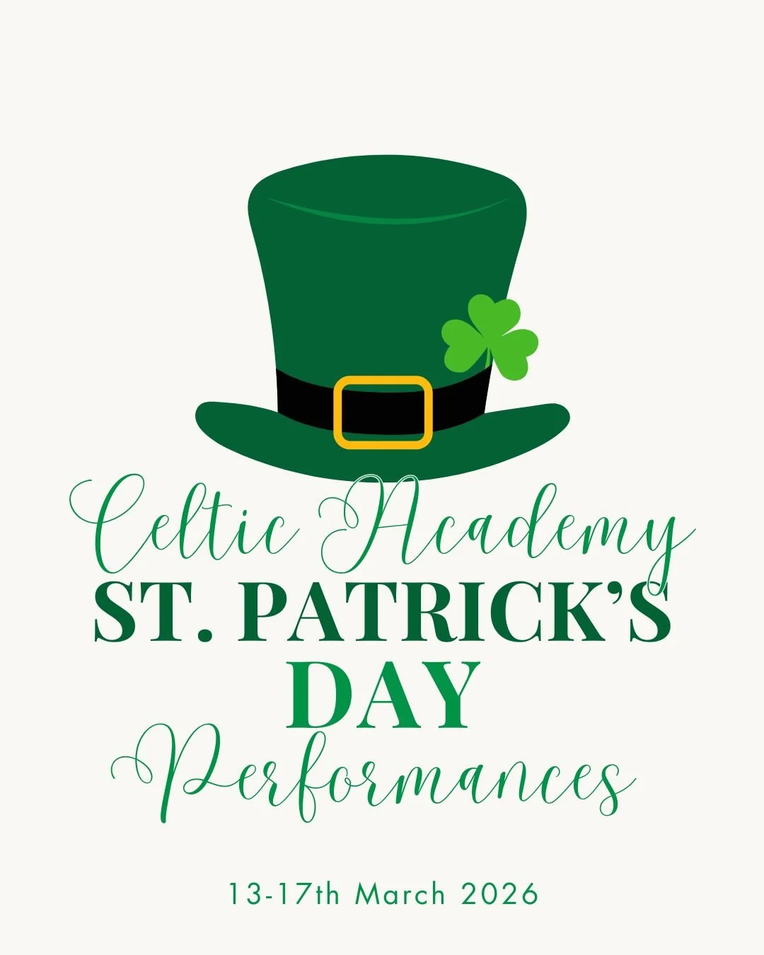 Gearing up for a jam-packed week of St. Patrick&rsquo;s Day celebrations! ☘️

Our favourite (albeit most exhausting!) time of year 💚🤍

#teamCA #l&aacute;fh&eacute;ilep&aacute;draigsonaduit