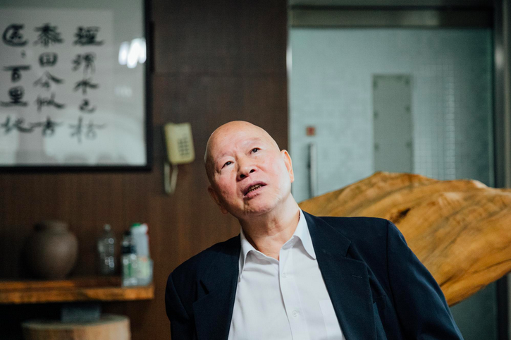 Hsu Hsin-liang in 2017 (photo: Yu Chi-wei 余志偉)