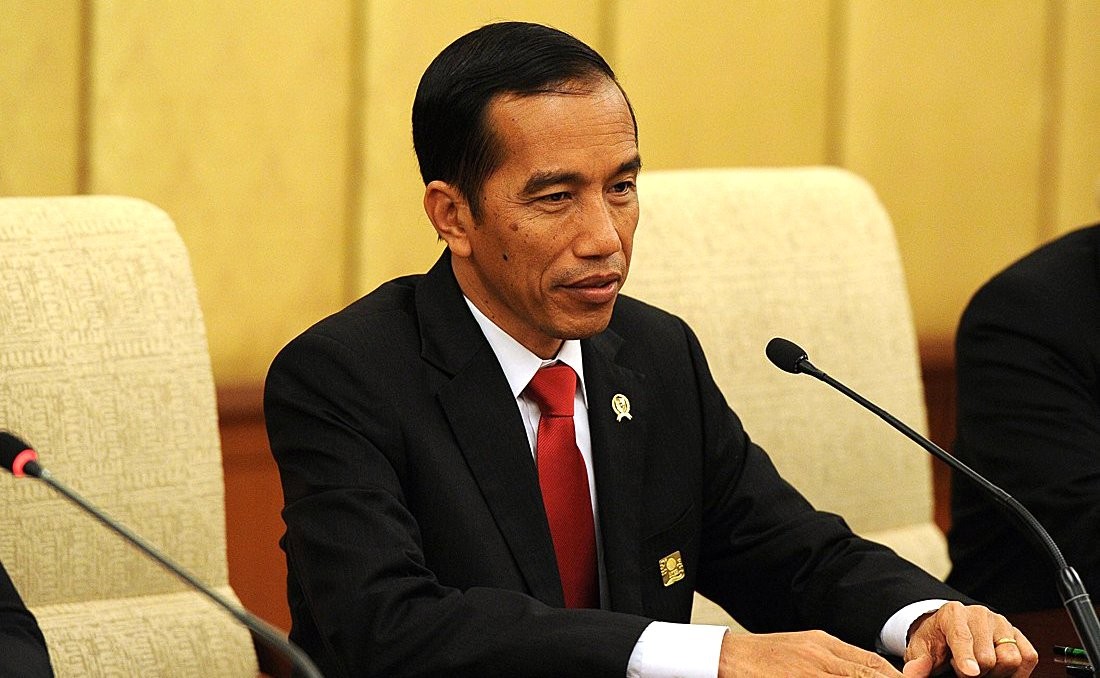 Indonesian president Joko Widodo. Photo by the Kremlin .