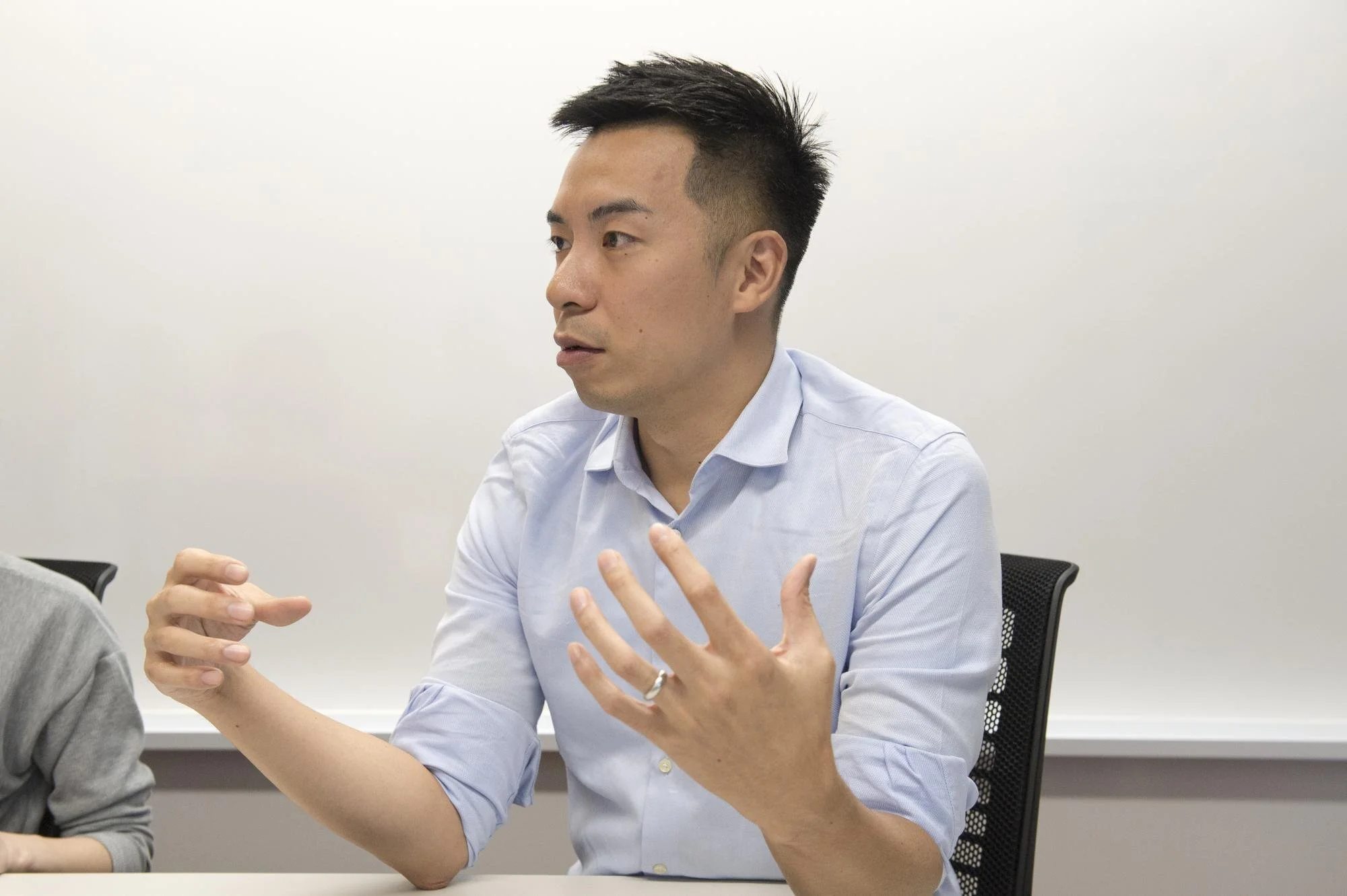 Facebook updated their community guidelines to better deal with inauthentic behaviour, said Facebook Taiwan’s Chen I-jun. Photo by Lin Yan-ting.