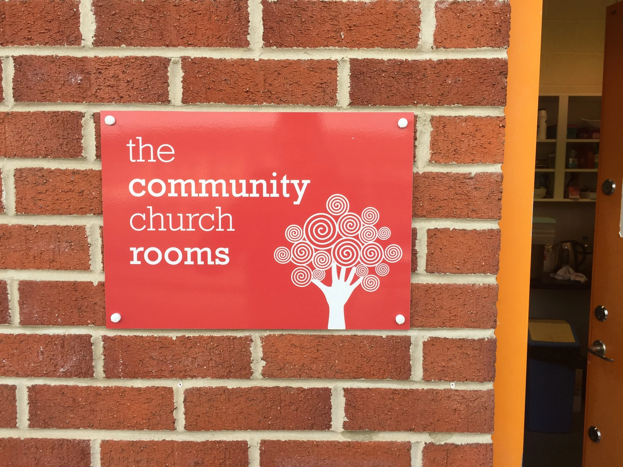 Look for the sign!