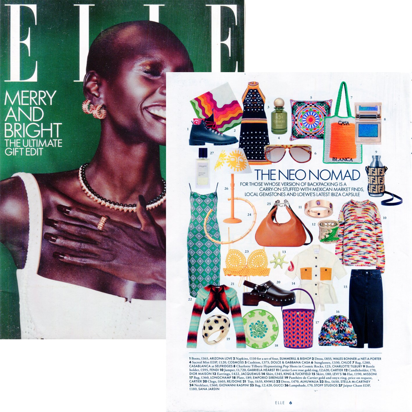 Elle Gift Guide | December 2022 | Sunne Lampshade in Lemon