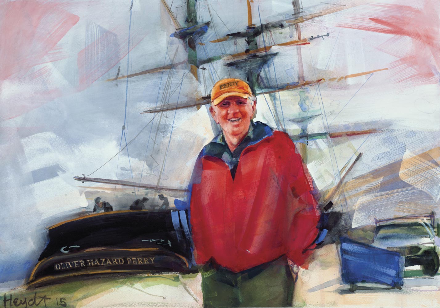 Bart Dunbar, the visionary leader for the SSV Oliver Hazard Perry