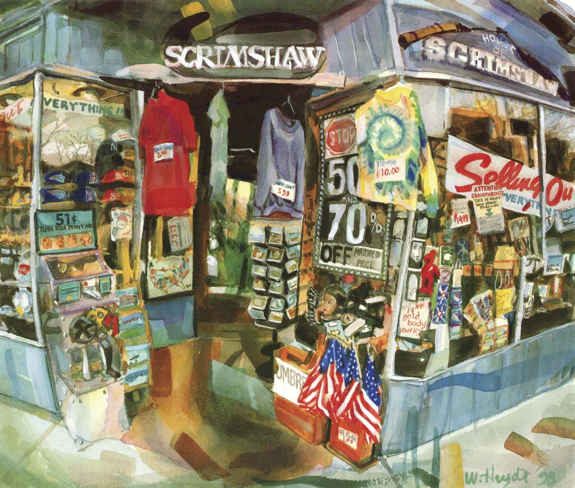 Scrimshaw Shop Sellout - Newport 