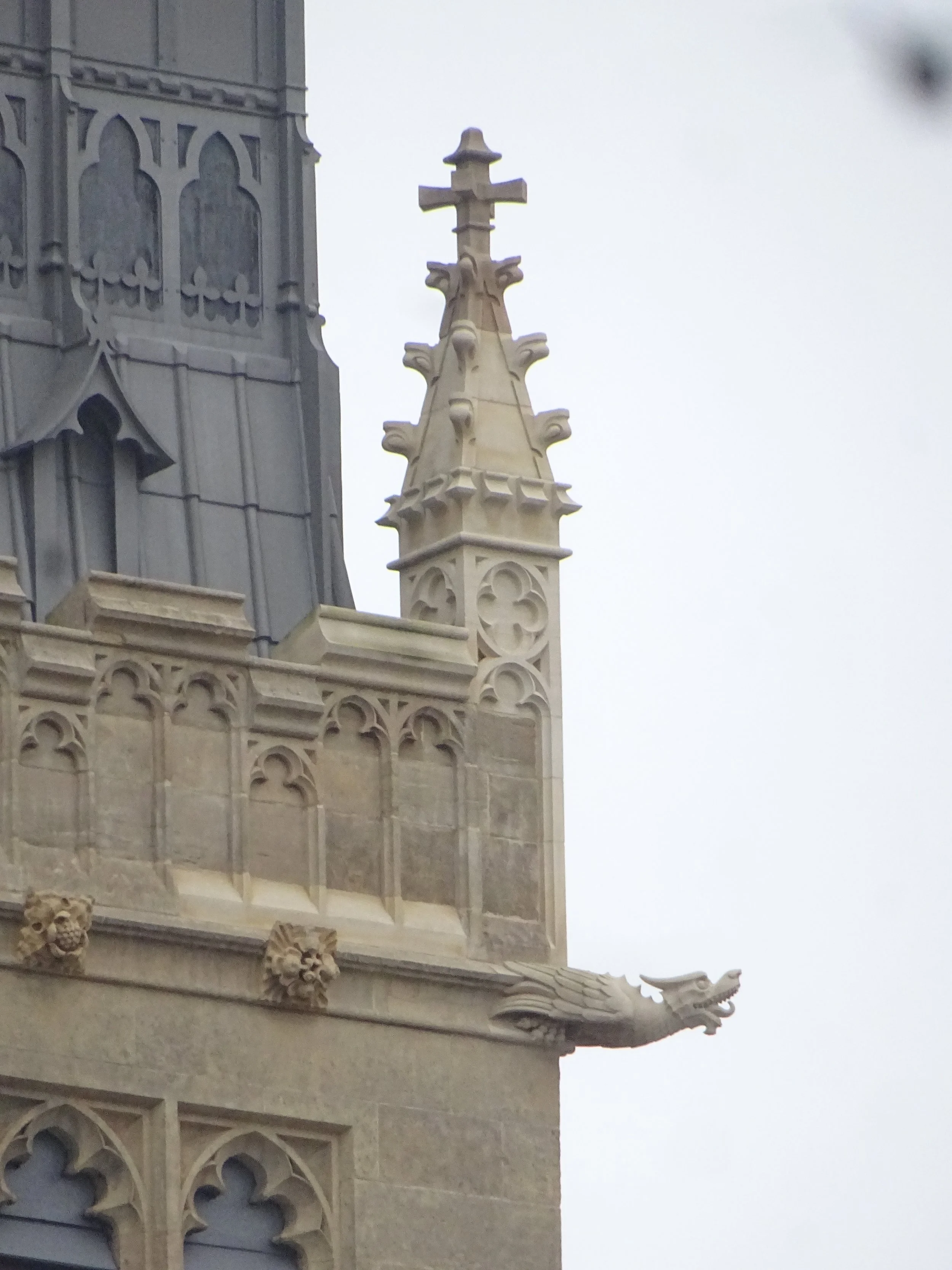  Two new winged beasts to replace decayed originals on the Houses of Parliament - for PAYE conservation, 2018 