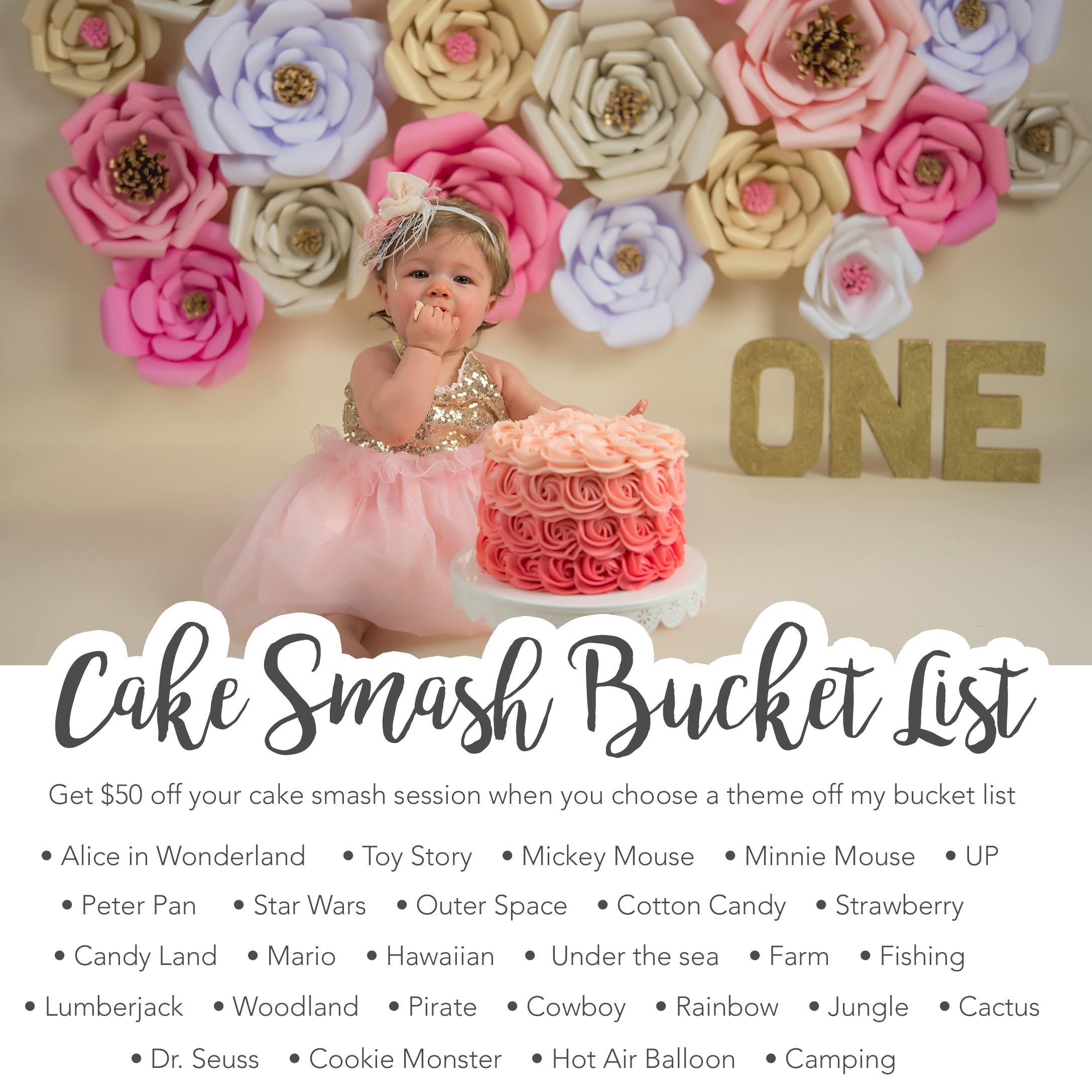First Birthday And Cake Smash Sessions