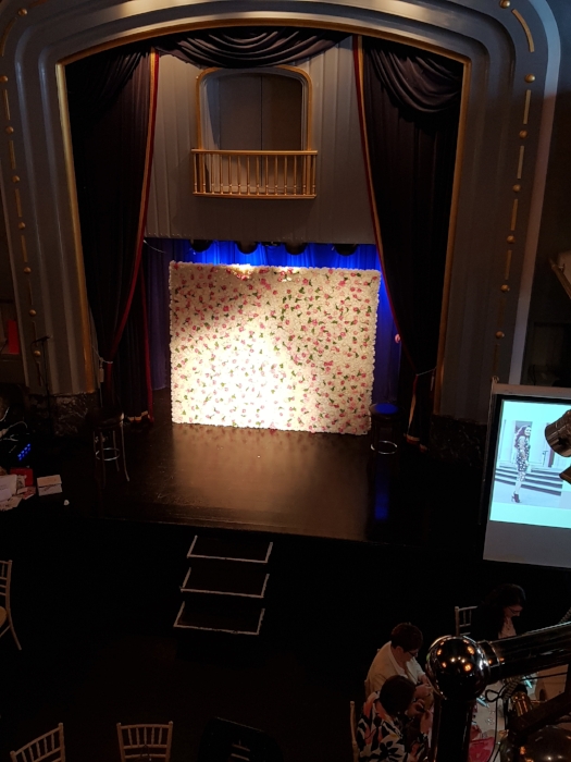 Our view from upstairs!