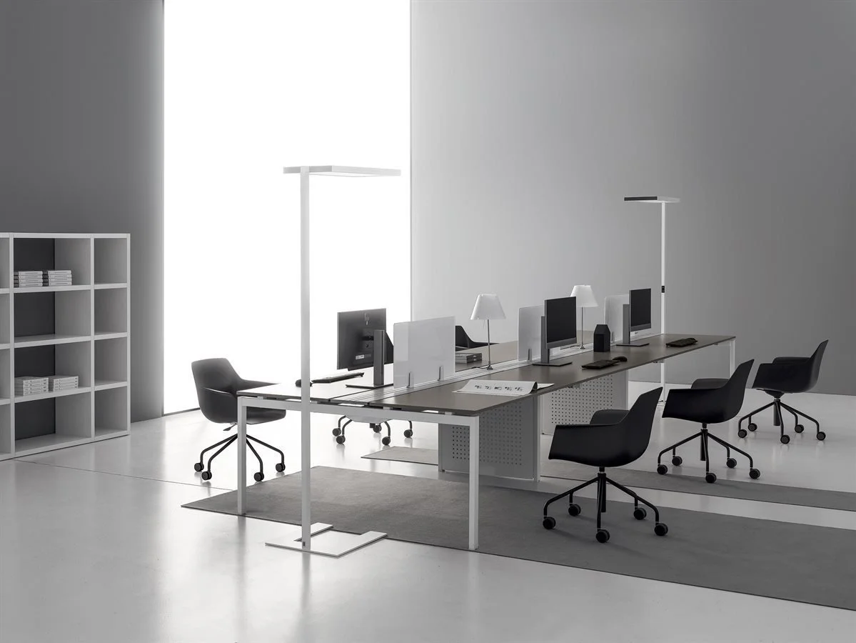 6 Pod PAG Desk (Leg Type: U)