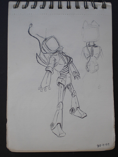 "Robot" by &nbsp;Hugo Rodríguez, used by permission under Creative Commons License