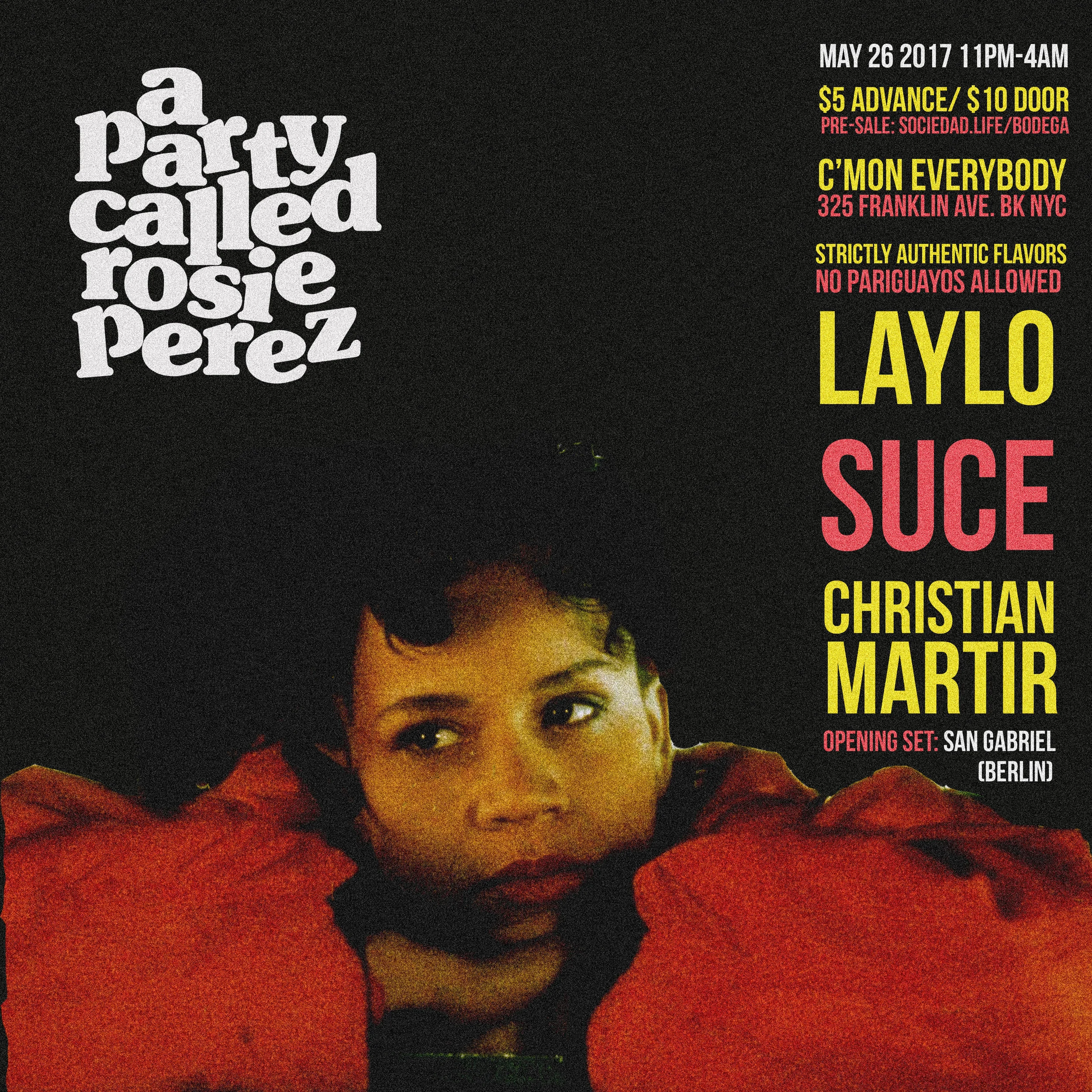 A Party Called Rosie Perez- May 26, 2017