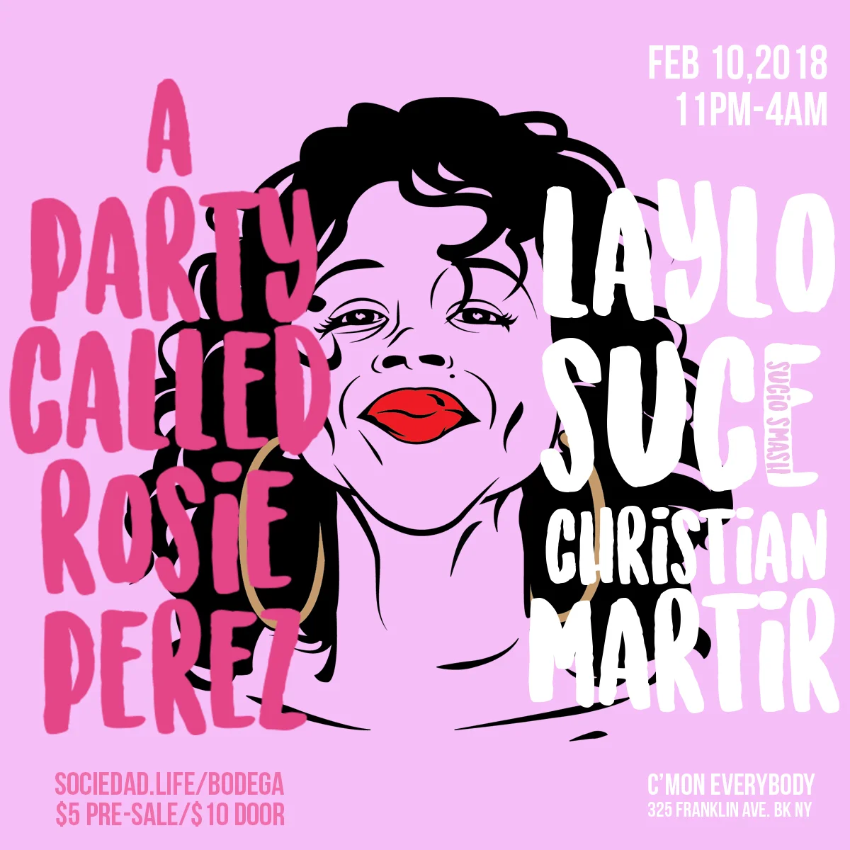 A Party Called Rosie Perez-February 10,2018