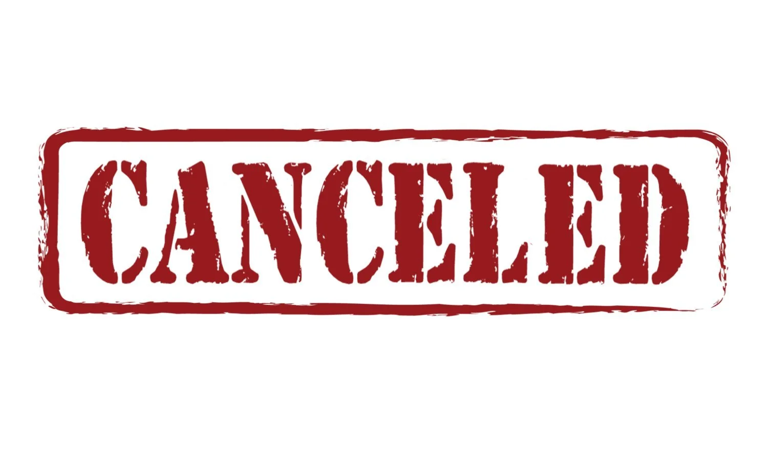 Evening Services Canceled