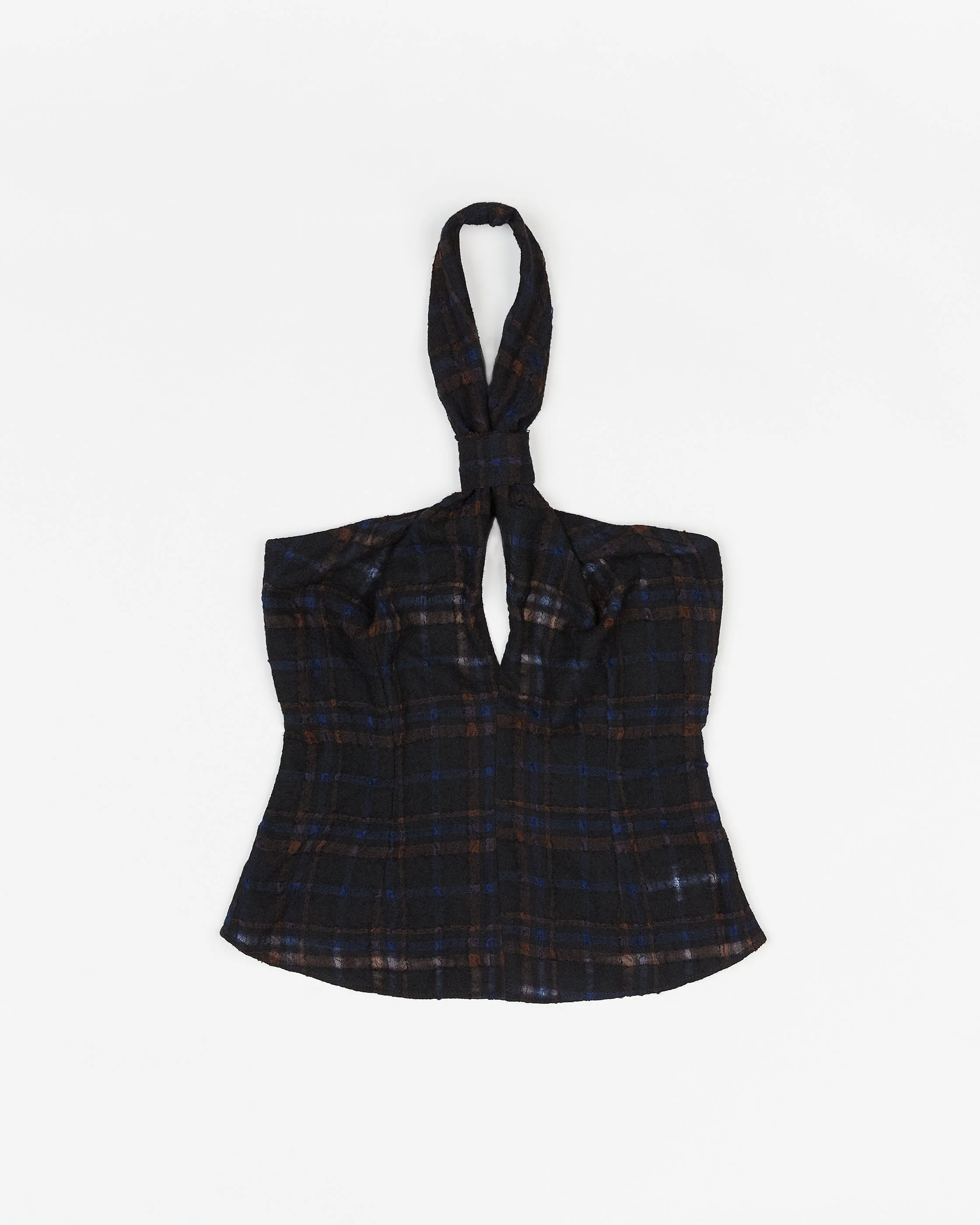 Japanese Weave Cros Halter Top