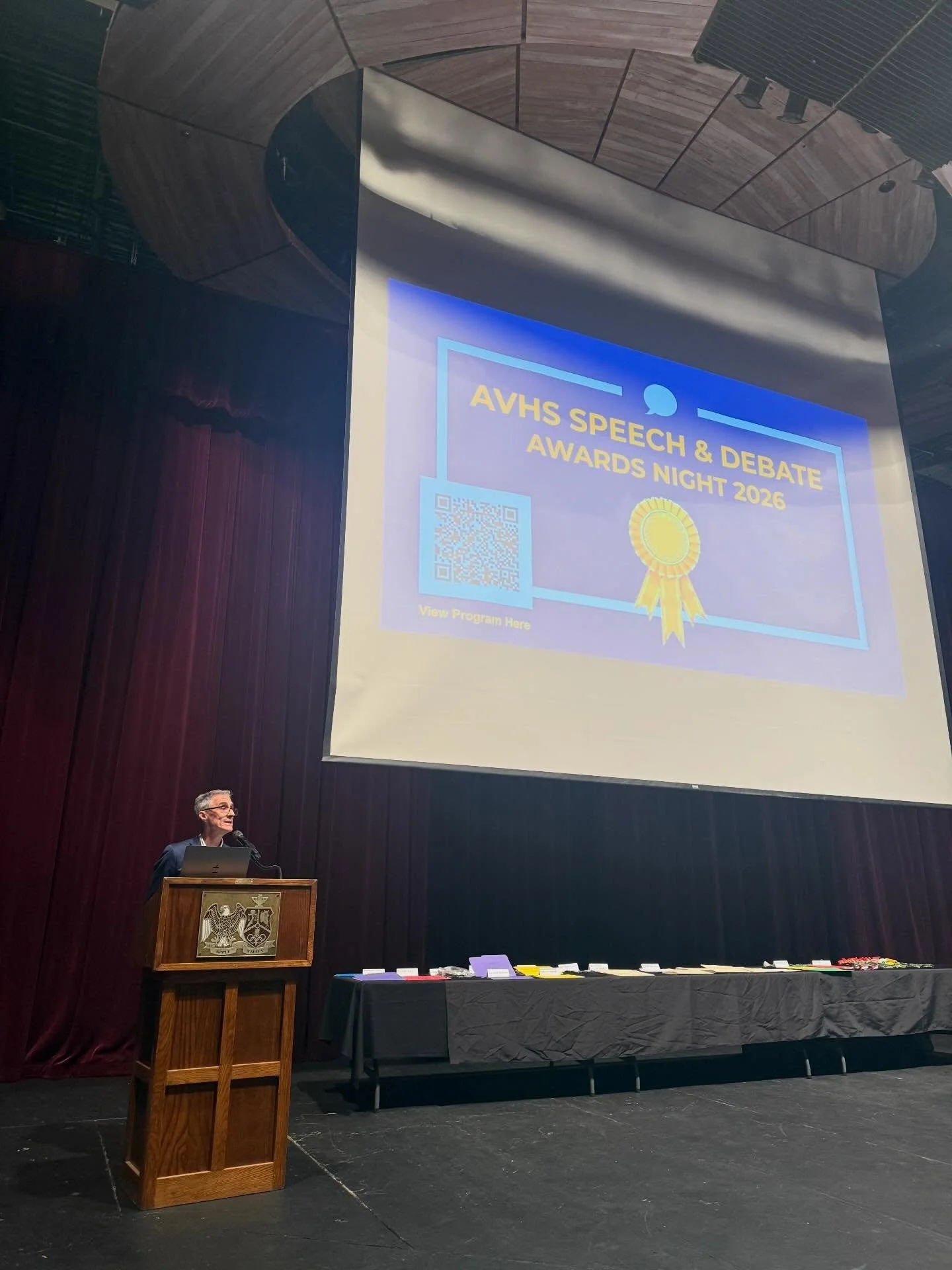 We&rsquo;ve been busy! Last Thursday was our annual awards night where we honor the accomplishments of our students for the season and celebrate our 2025-2026 season. 

On Saturday, AVHS celebrated its 50th anniversary! Some of our students who will 