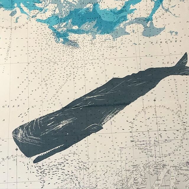 My next online private view will be in May. I&rsquo;ll have some new whale prints along with a few other ideas in development at the mo😉. Sign-up to my newsletter for an invite to the private view and for more info (link in bio)! #gerryturleywhalepr