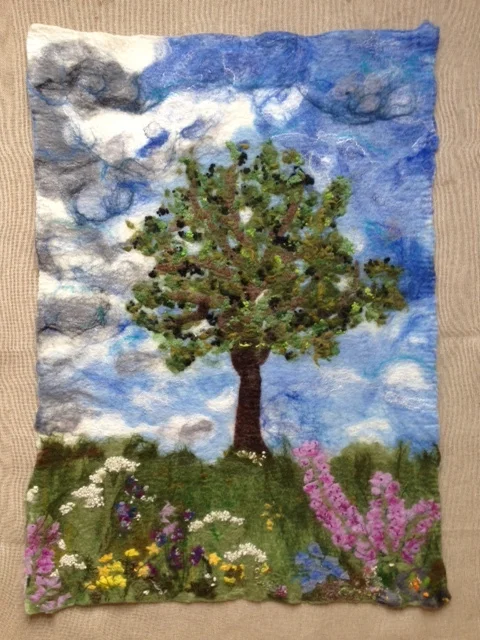  Summer flower meadow near Kirkby Lonsdale, Cumbria  SOLD 