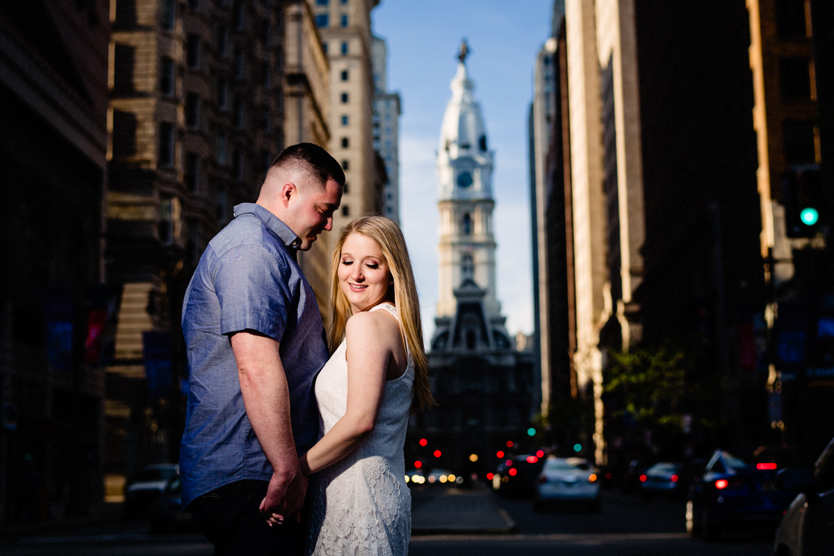 21 - Philadelphia Wedding Photgrapher Broad Street City Hall Enagement-.jpg