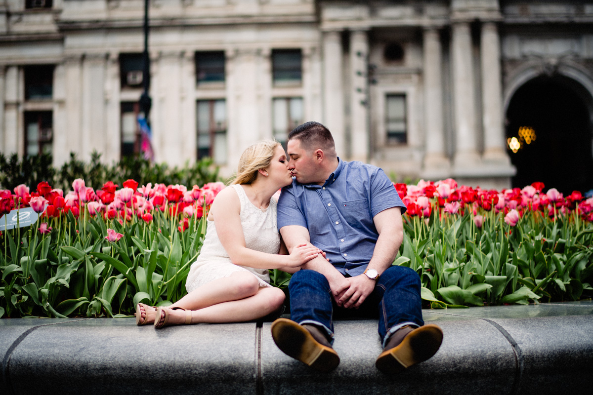 2 - Philadelphia Wedding Photgrapher Broad Street City Hall Enagement-.jpg