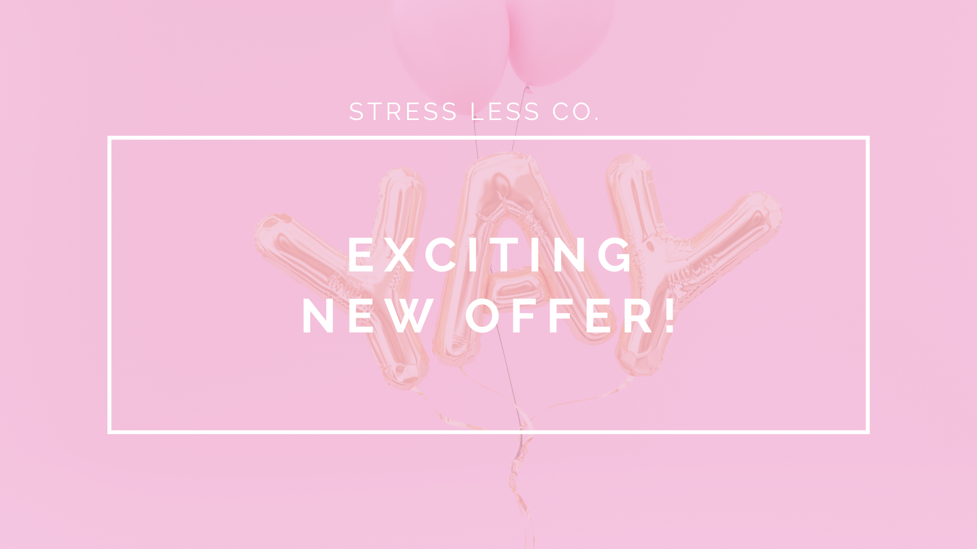 Exciting NEW Offer! 