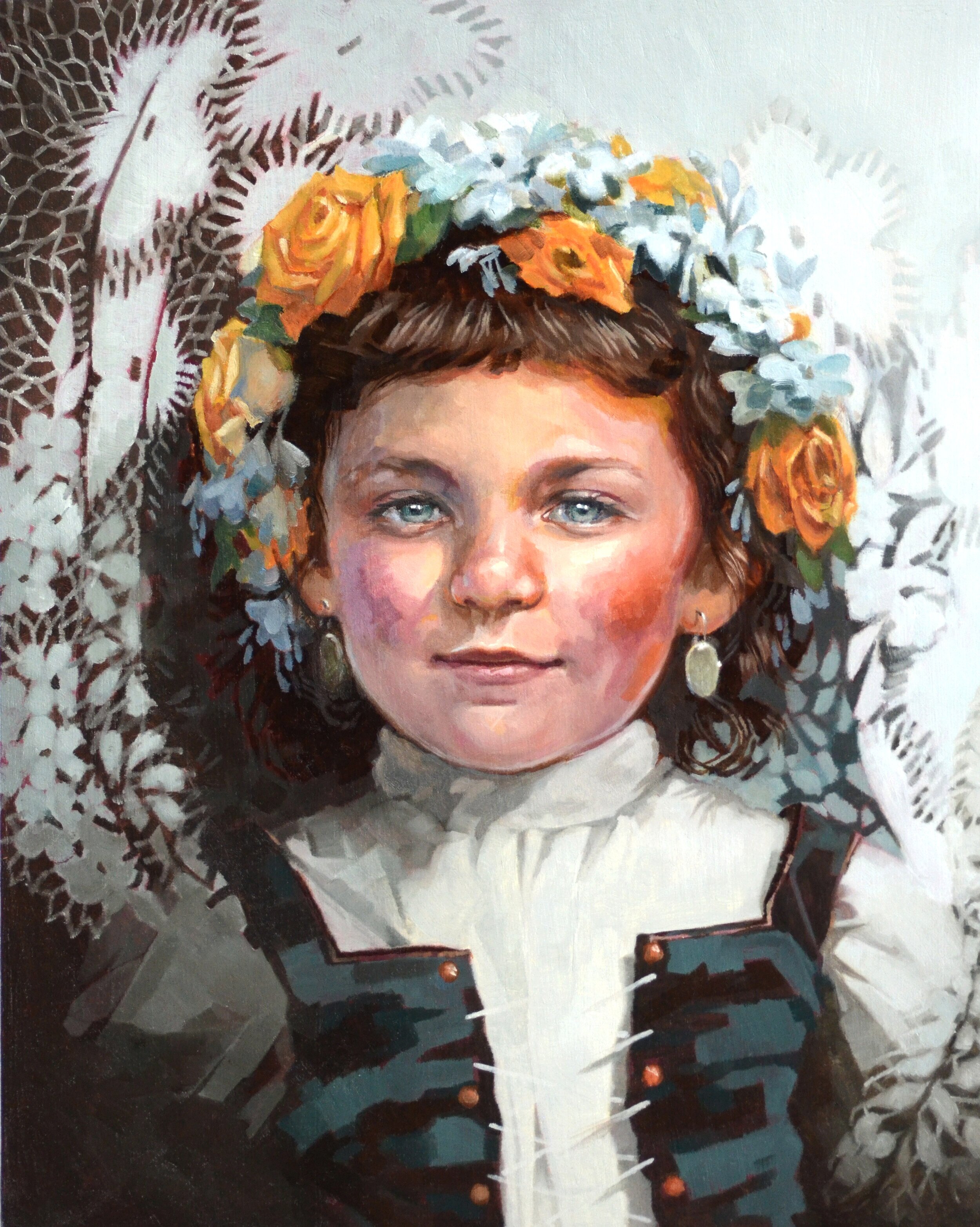 Gretka, Child of Lauban, 1898 | 8" x 10" | $650