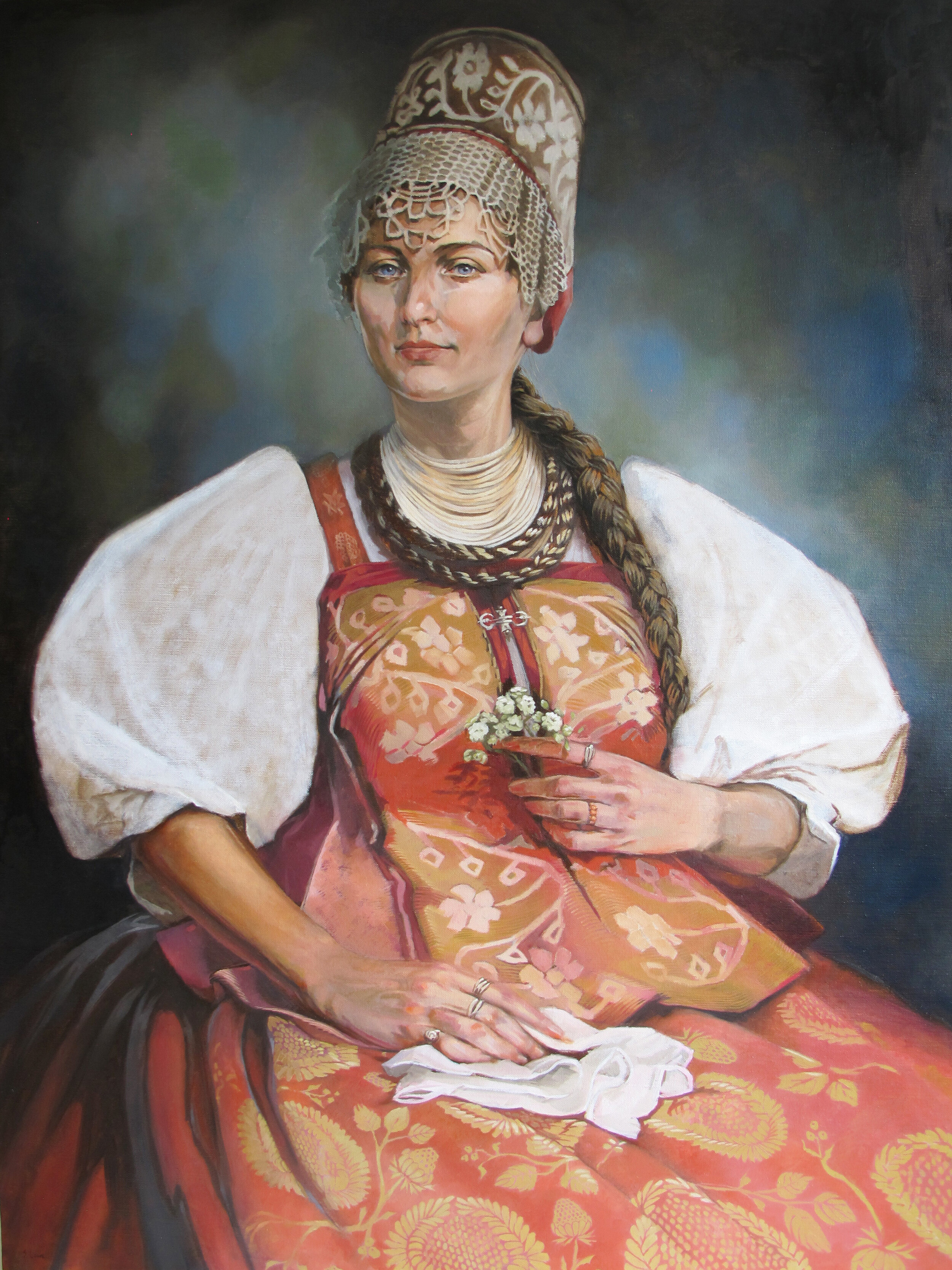 Sonechka of Arkhangelsk (late 19th century) | 30" x 40" | oil on linen | 2019