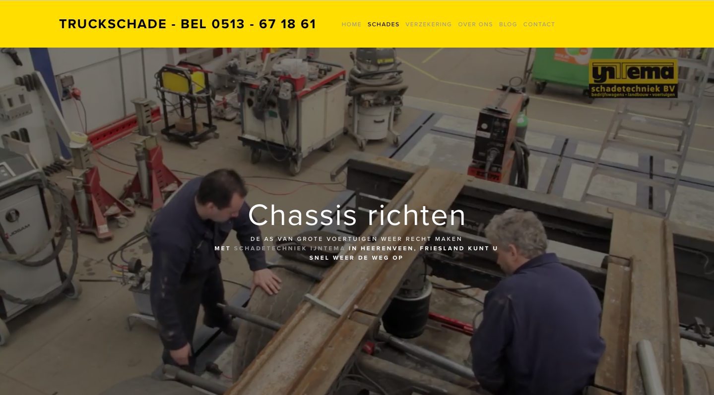 Video die automatisch afspeelt in de header