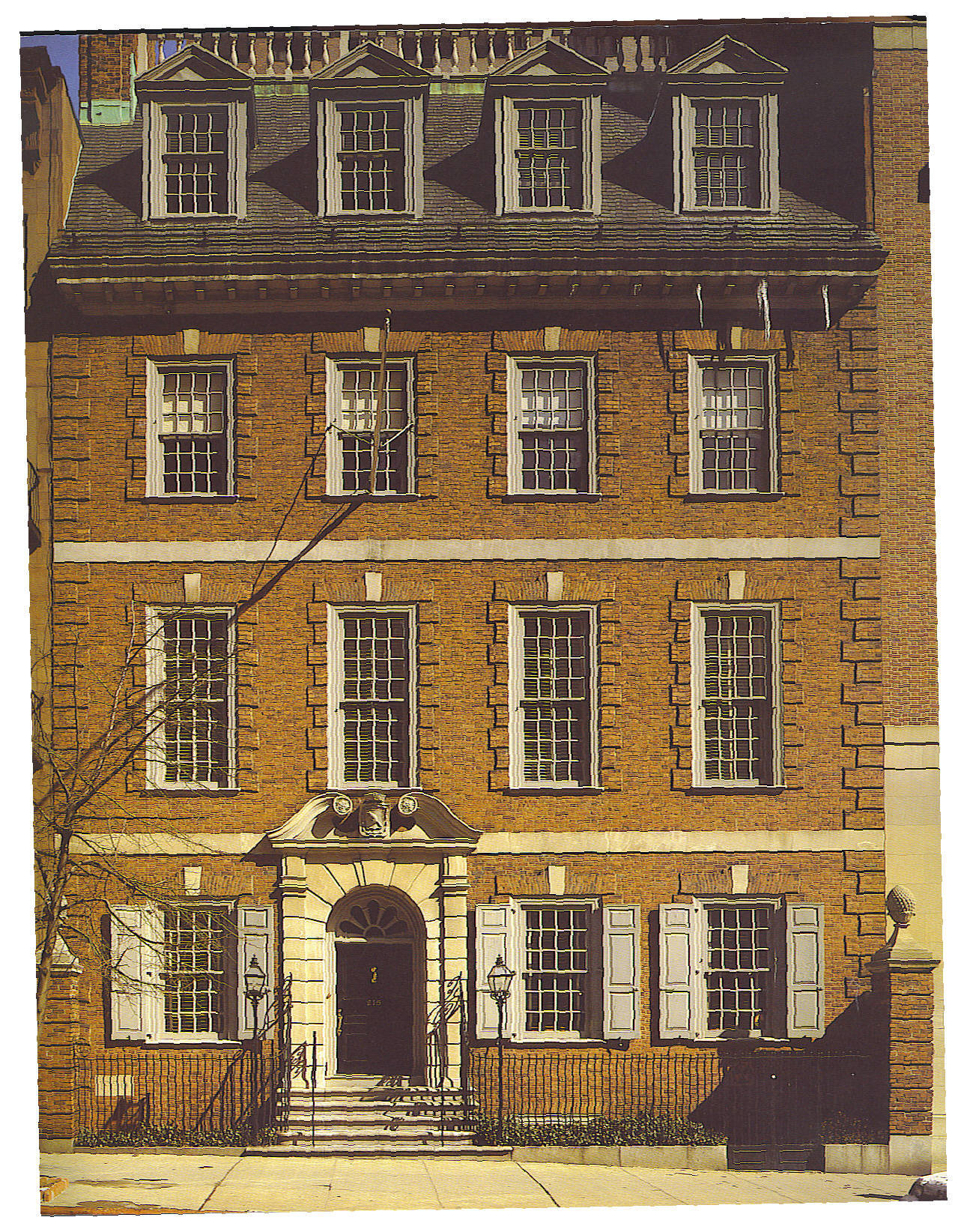 The full facade of our HQ. 