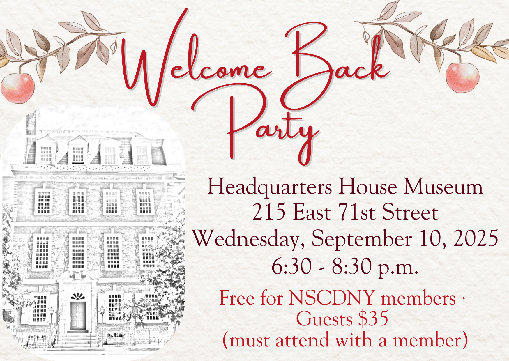 Welcome Back Party