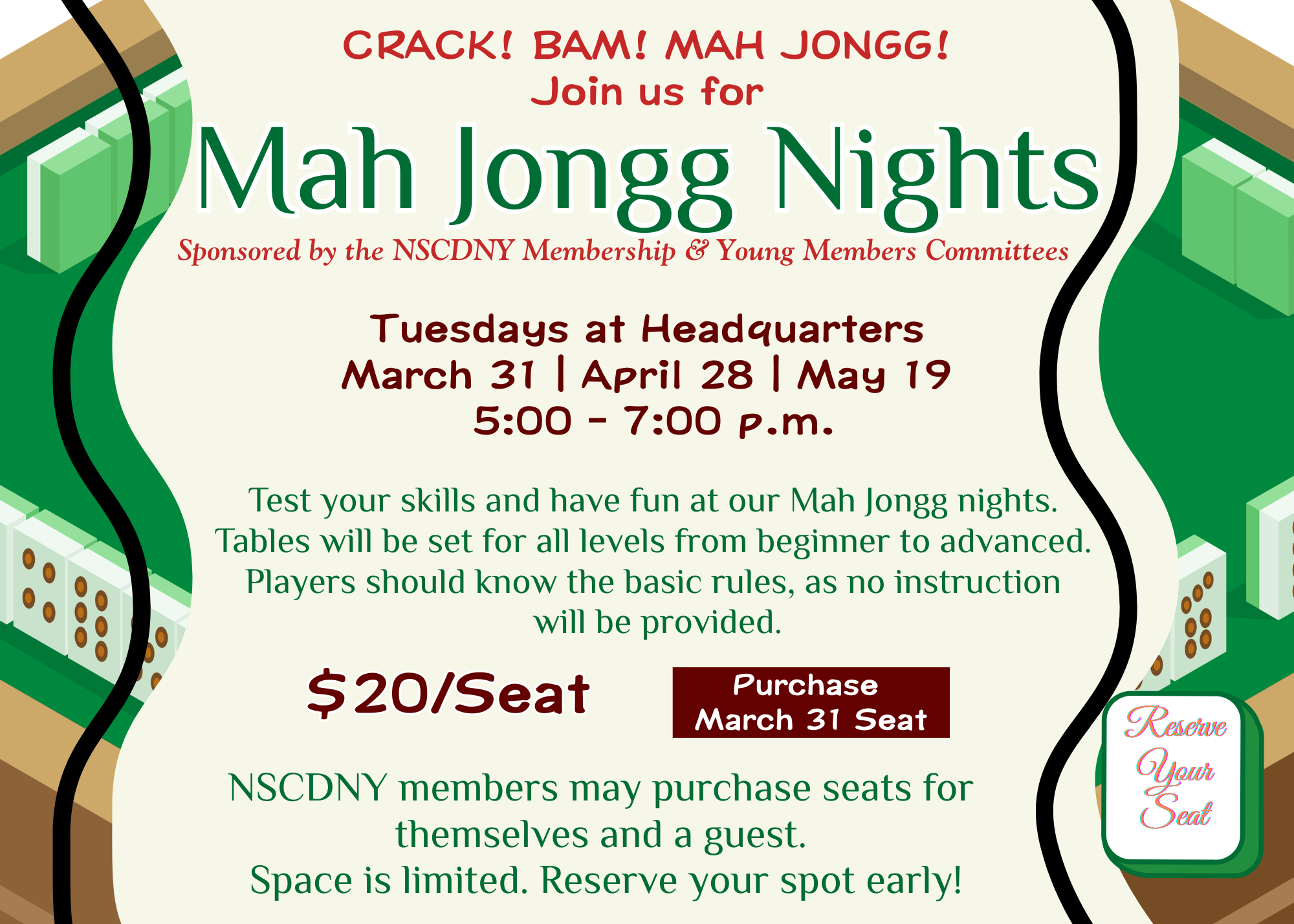 Mahjong at Headquarters